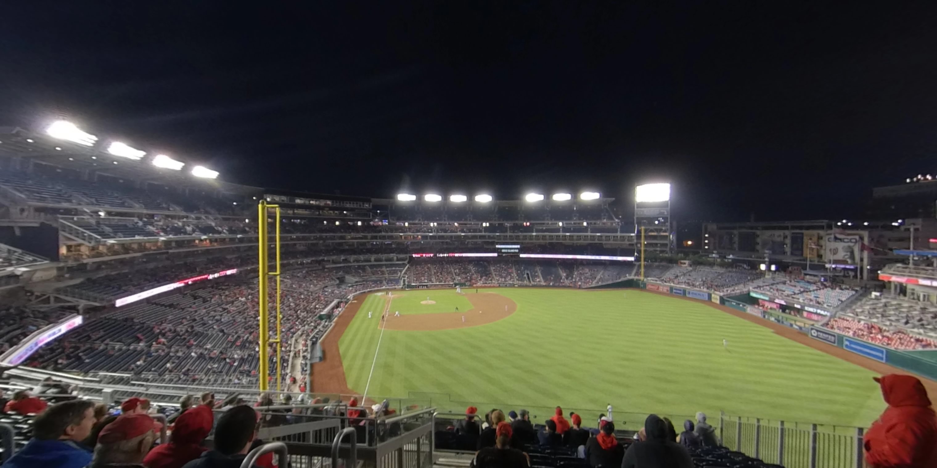 section 234 panoramic seat view  for baseball - nationals park