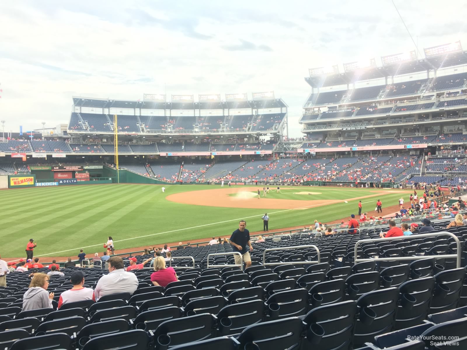 nationals park section 110 washington nationals washington nationals seating chart seat numbers
