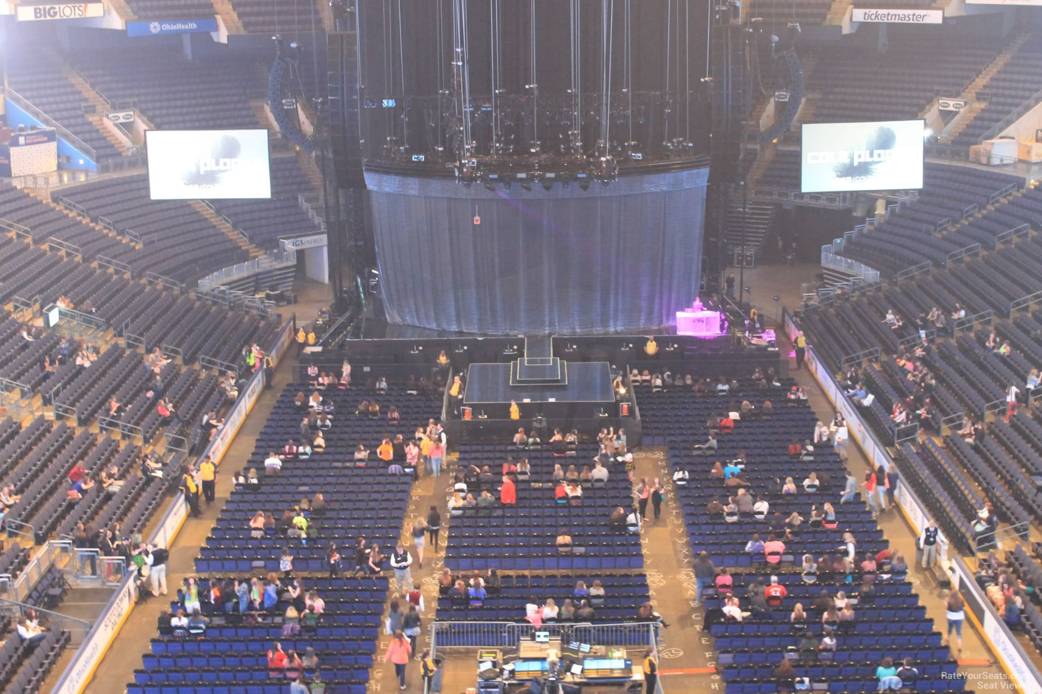 Nationwide Arena Seating Chart With Seat Numbers