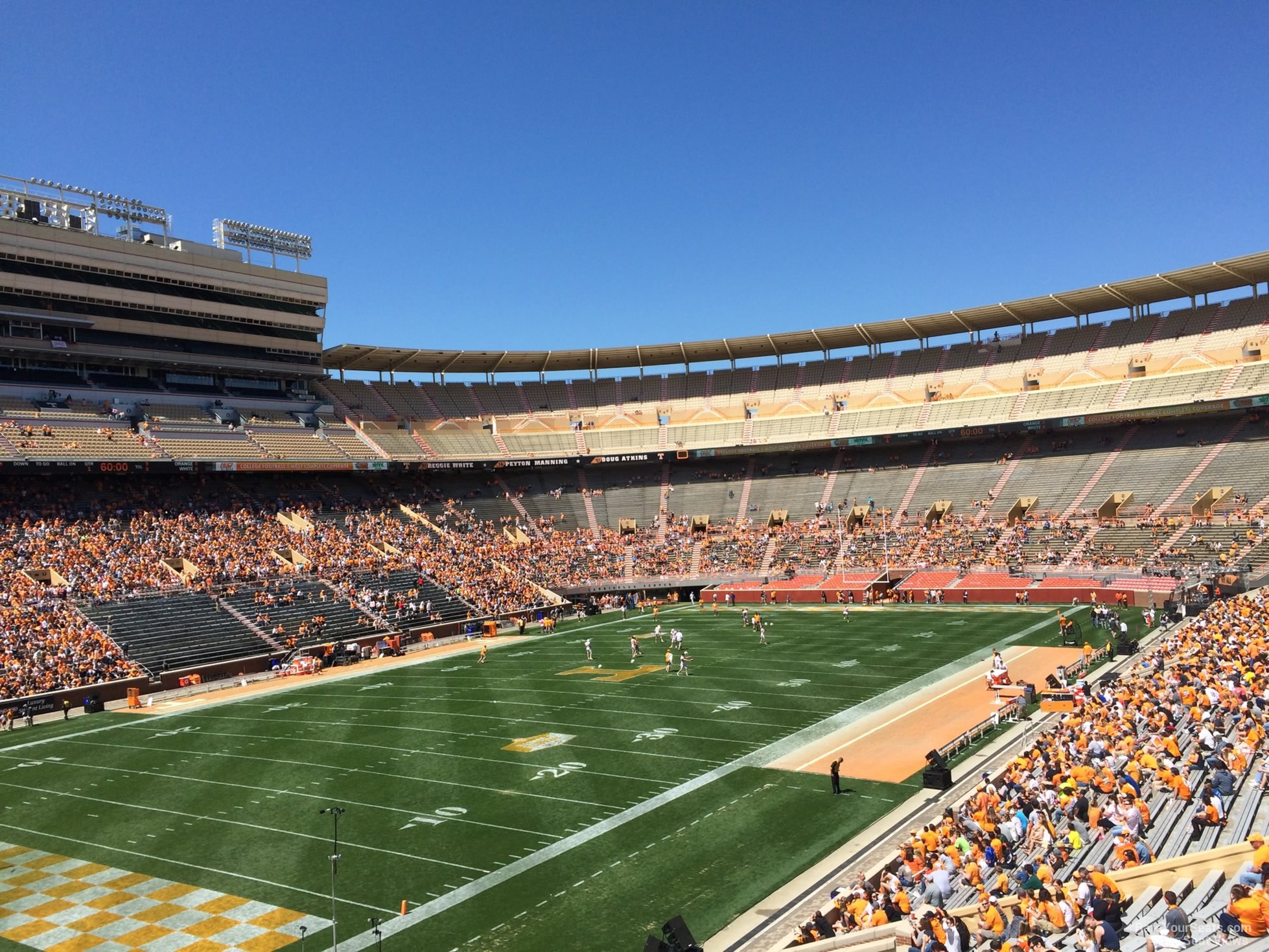 Knoxville Stadium Seating Chart