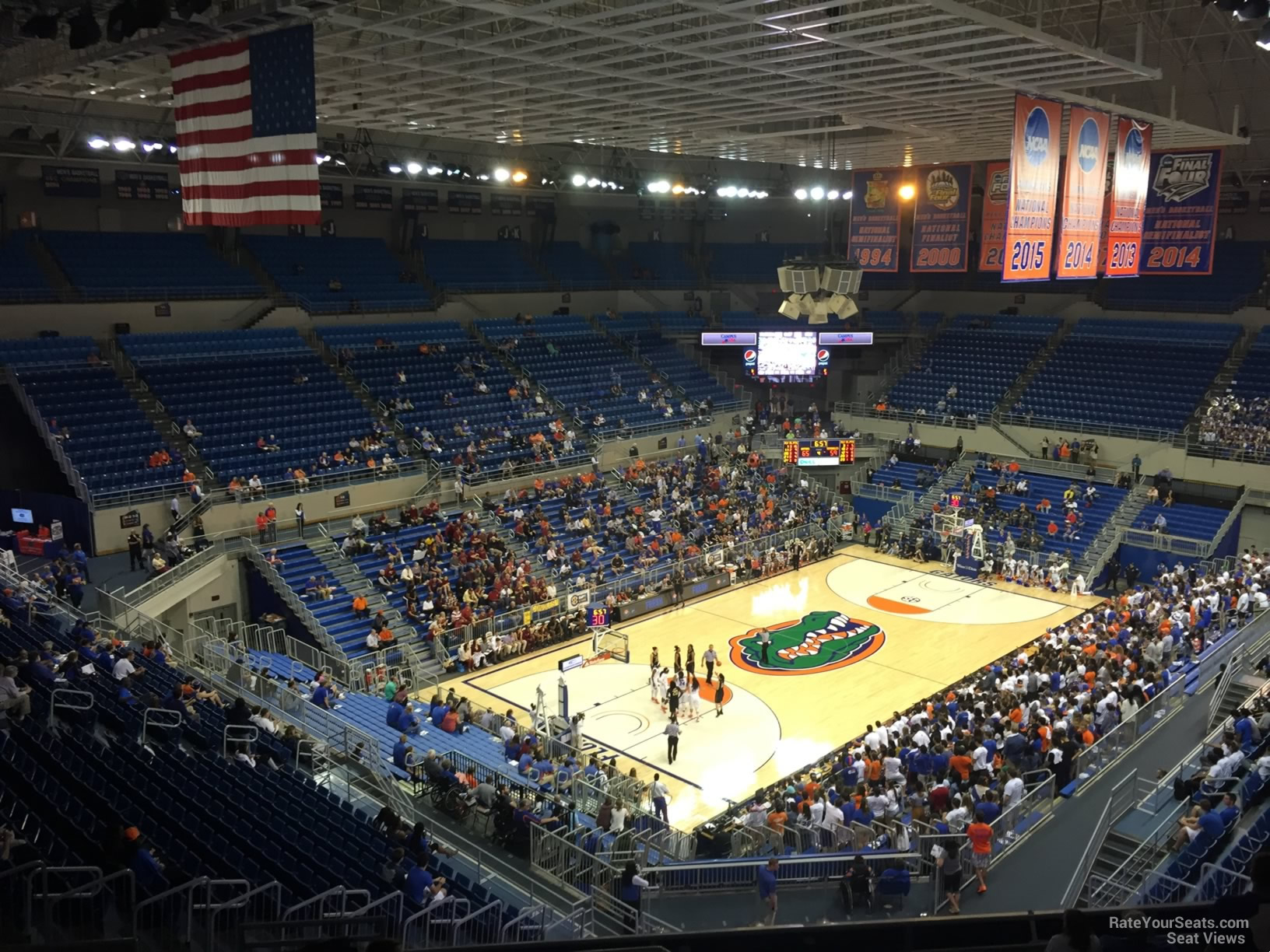 exactech arena section e3 rateyourseats com o connell center seating chart basketball
