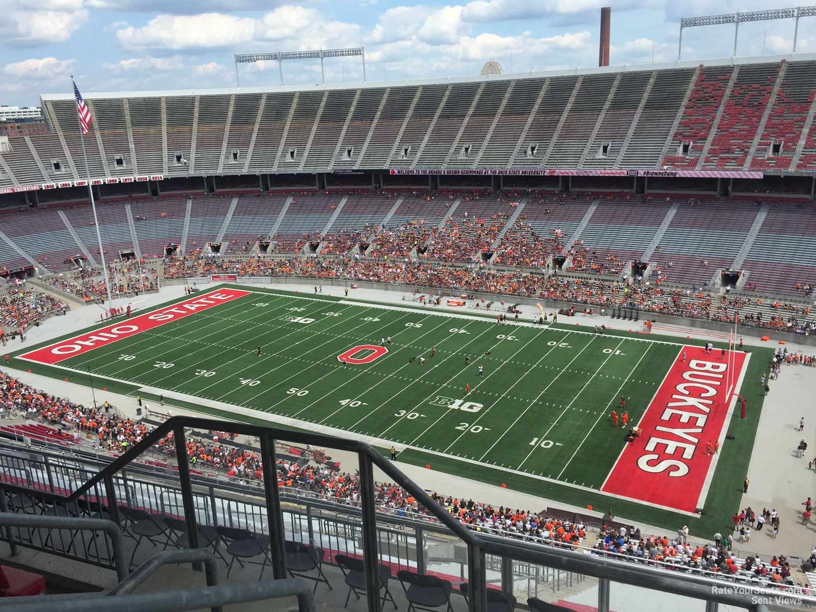 section 29d seat view  - ohio stadium