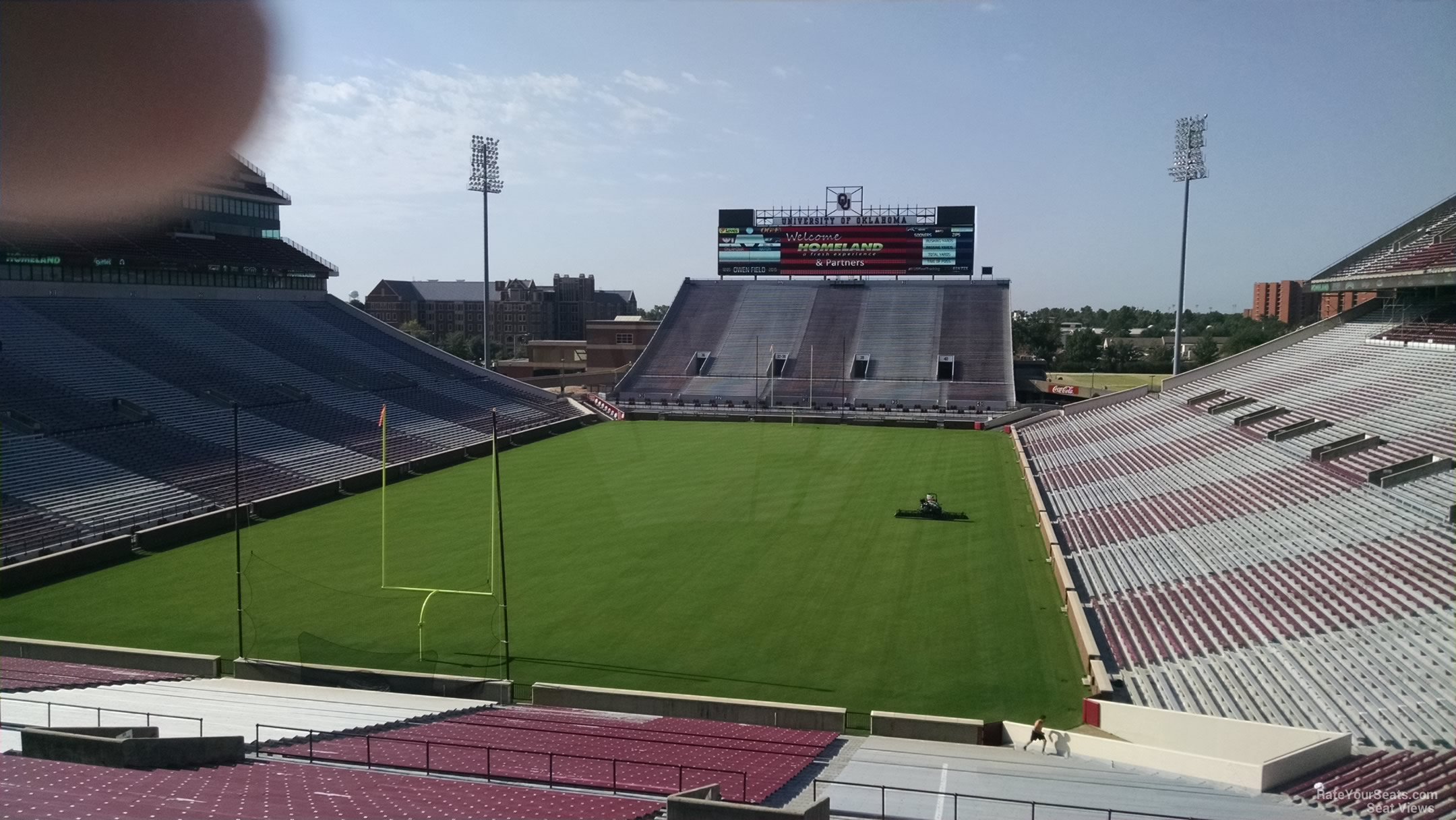 Oklahoma Memorial Stadium Section 16
