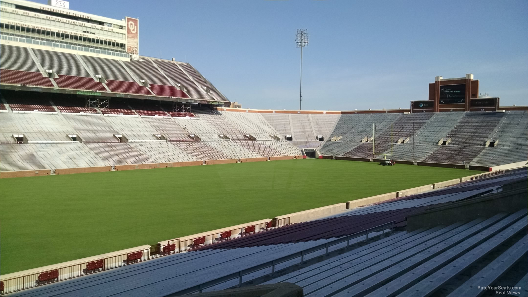 Oklahoma Memorial Stadium Section 35