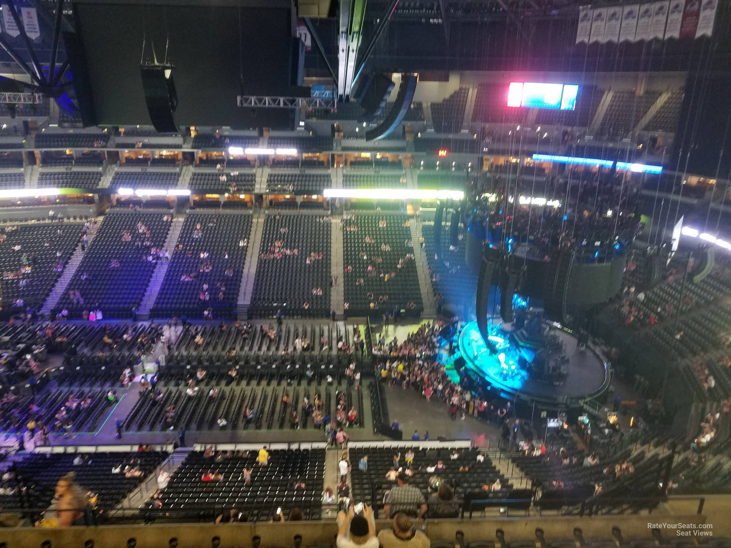section 380, row 13 seat view  for concert - ball arena