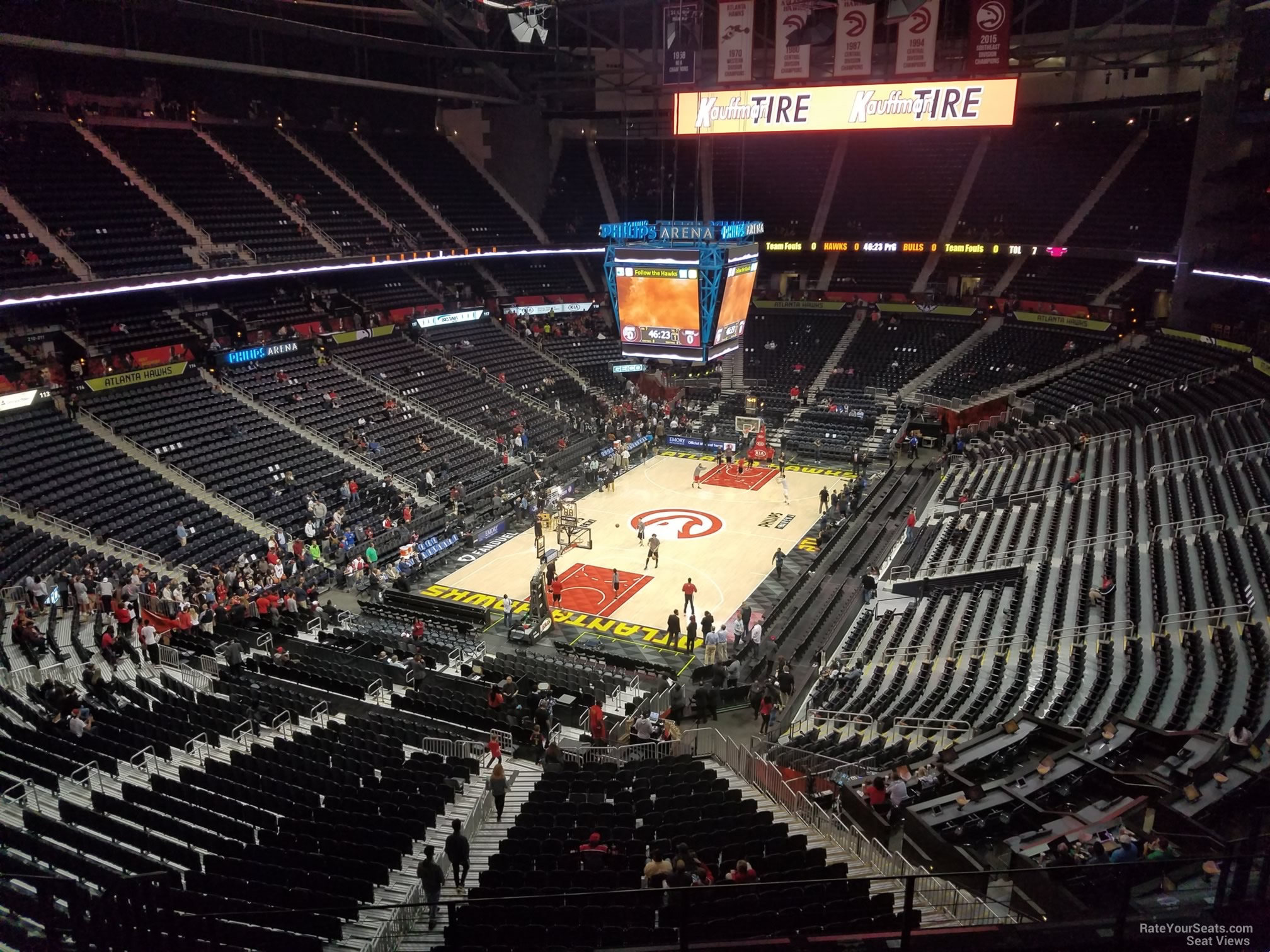 State Farm Arena Section 301 Atlanta Hawks