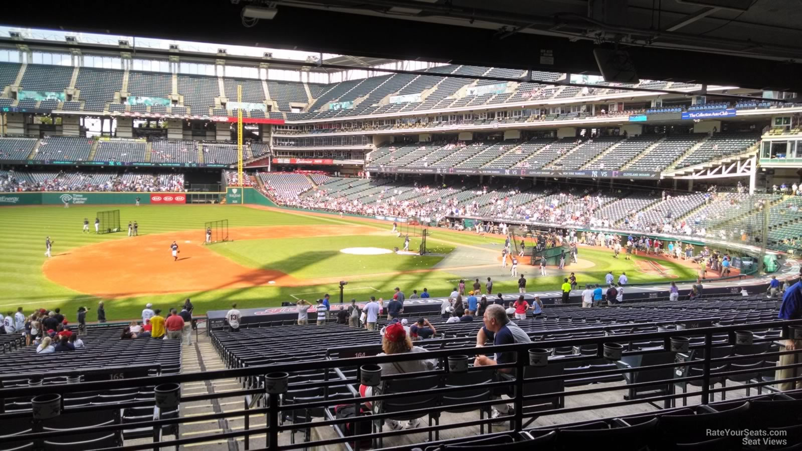 Lower Box Progressive Field Baseball Seating