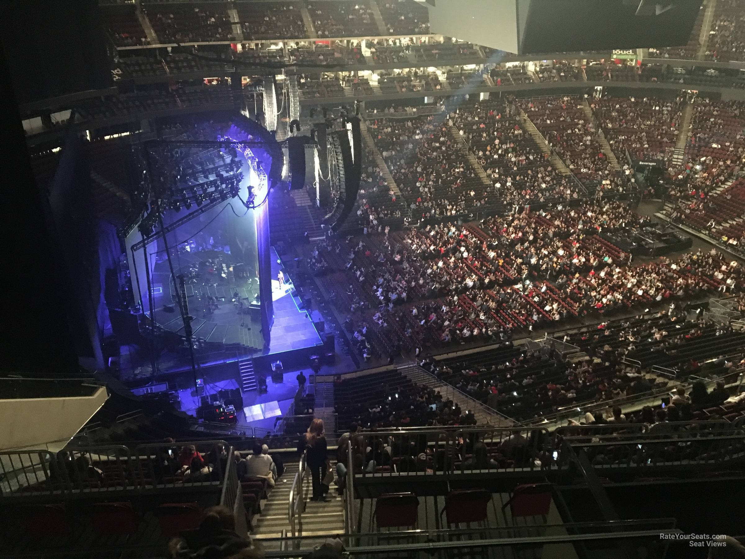 section 226, row 4 seat view  for concert - prudential center