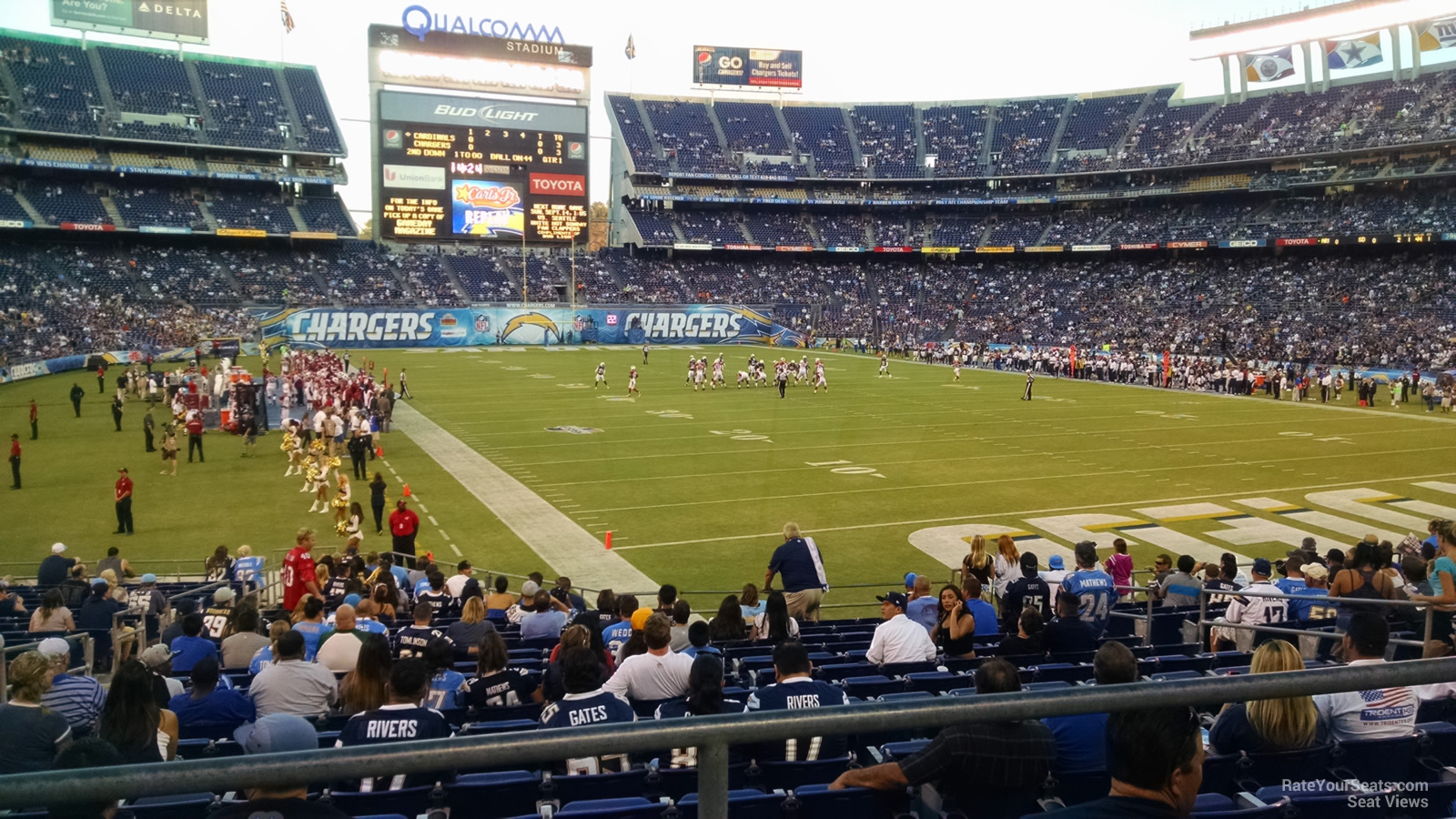 sdccu stadium field 14 rateyourseats com qualcomm stadium seating chart sdsu