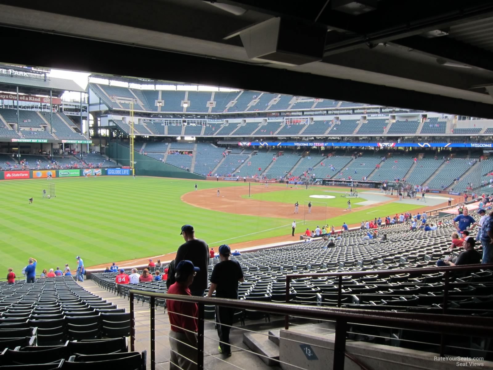 globe life park section 113 rateyourseats com rangers globe life park seating chart