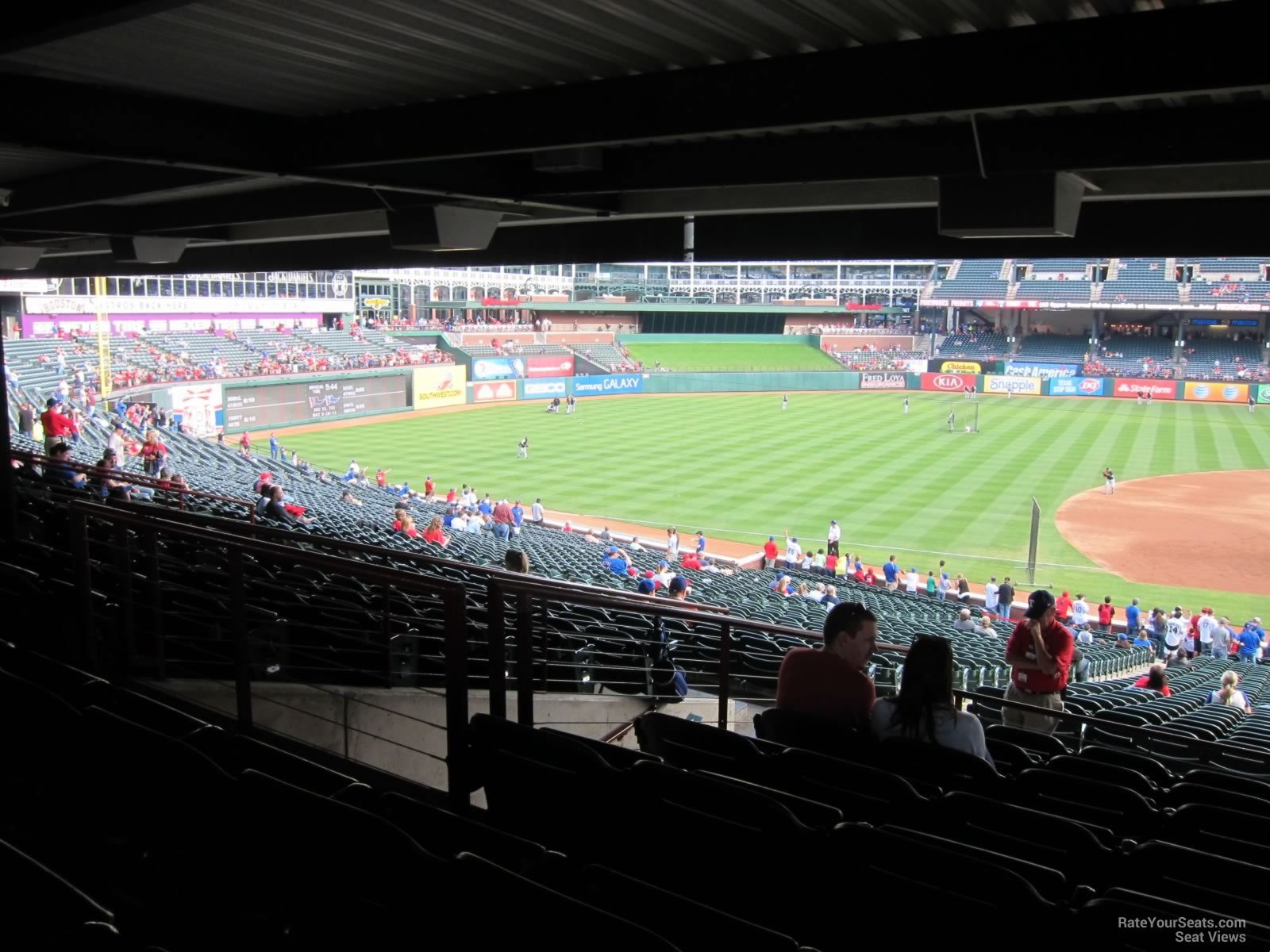 globe life park section 118 rateyourseats com rangers globe life park seating chart