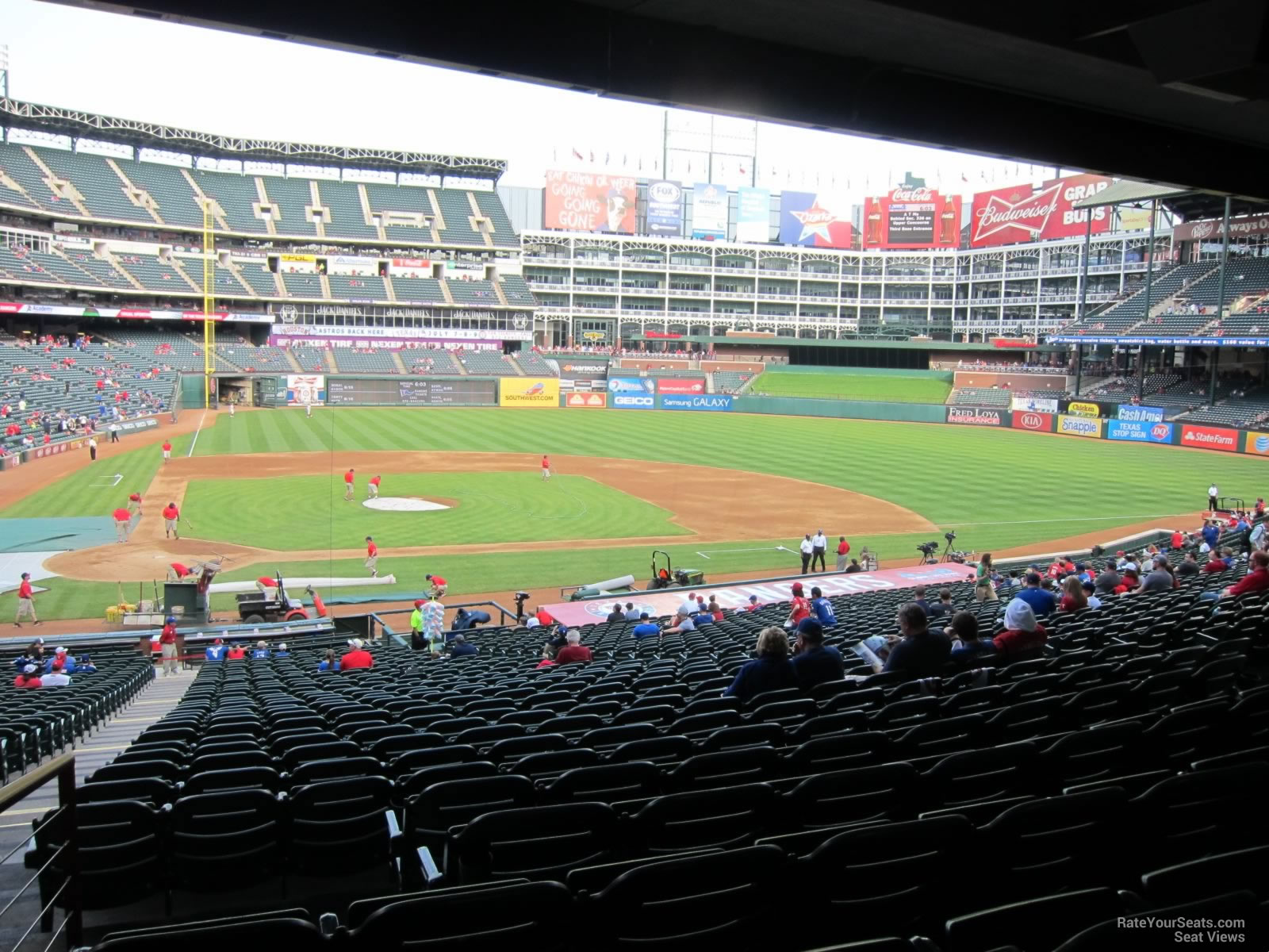 Globe Life Park Section 131 - RateYourSeats.com