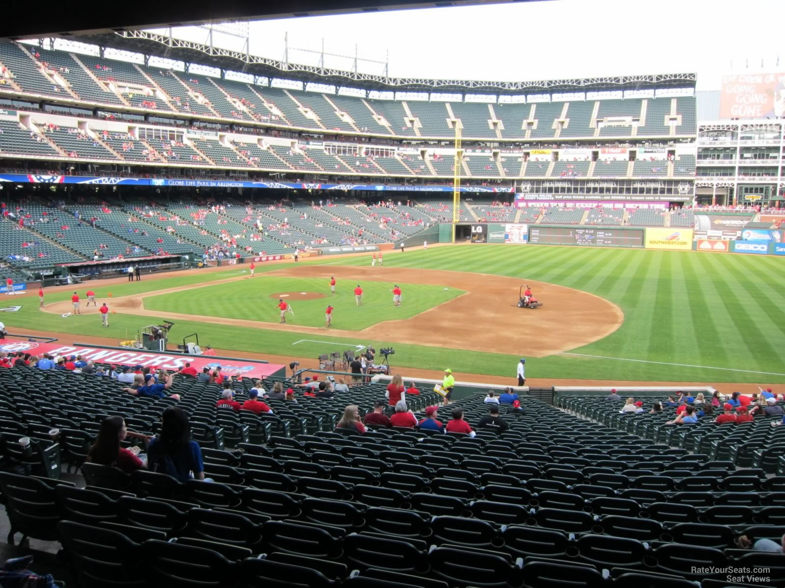 Globe Life Park Section 135 - RateYourSeats.com