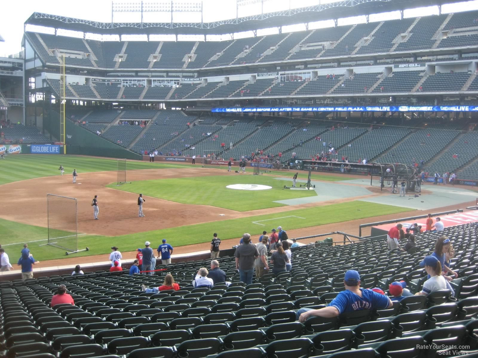 Globe Life Park Section 16 - RateYourSeats.com