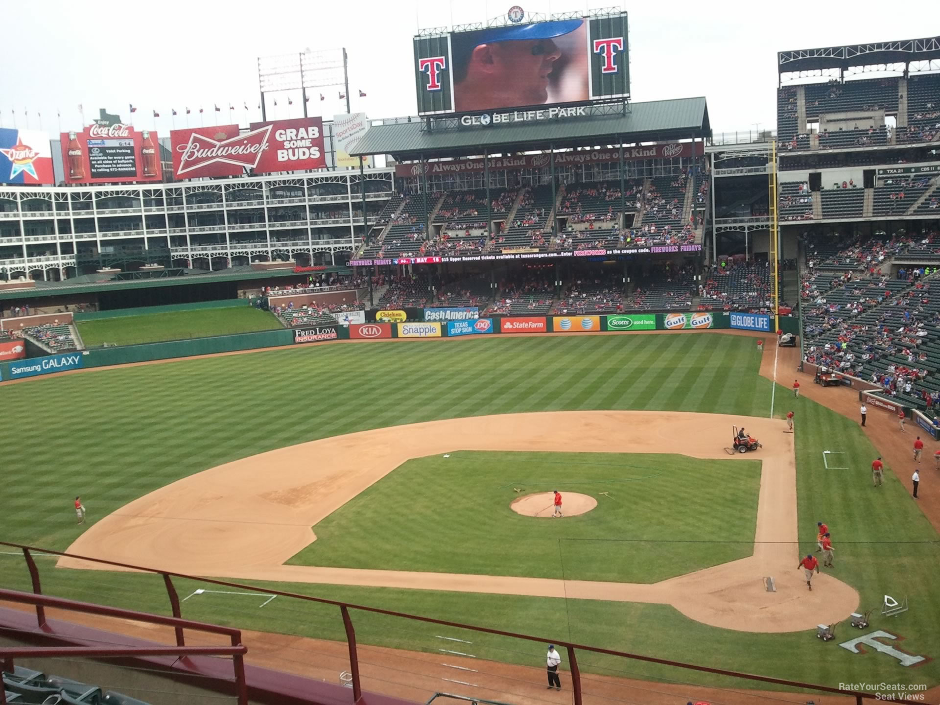 Globe Life Park Section 222 - RateYourSeats.com