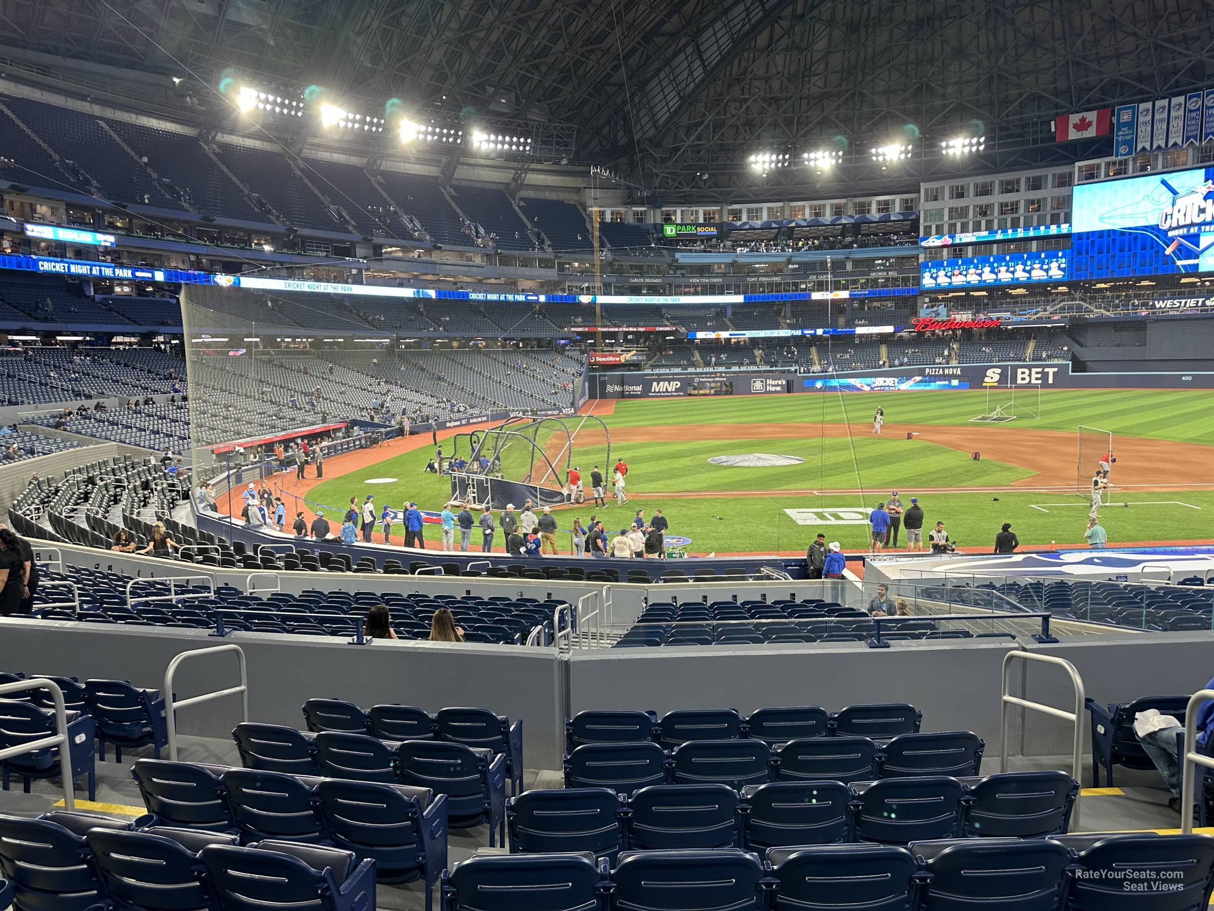 section 120, row 7 seat view  for baseball - rogers centre