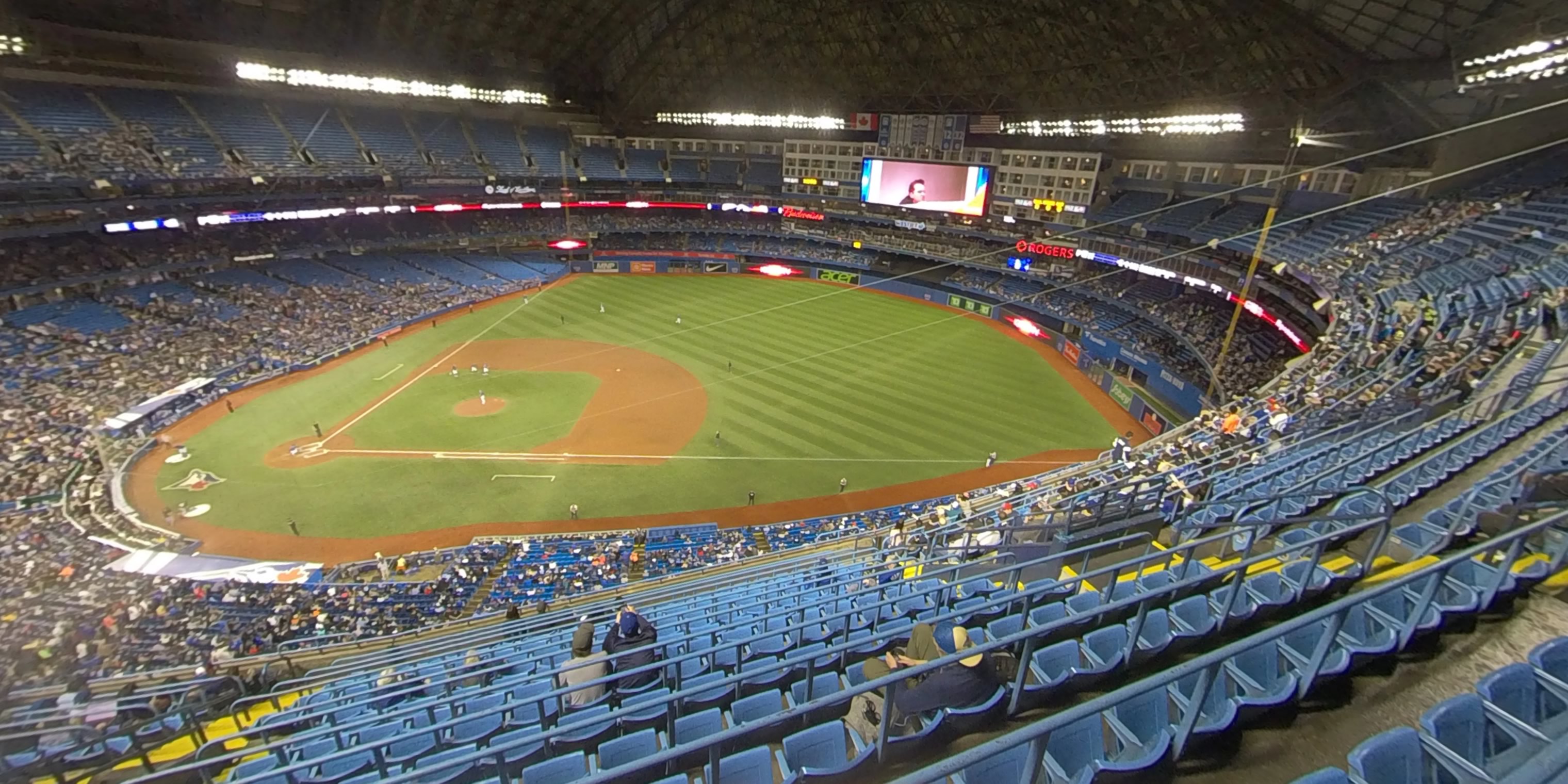 section 516 panoramic seat view  for baseball - rogers centre