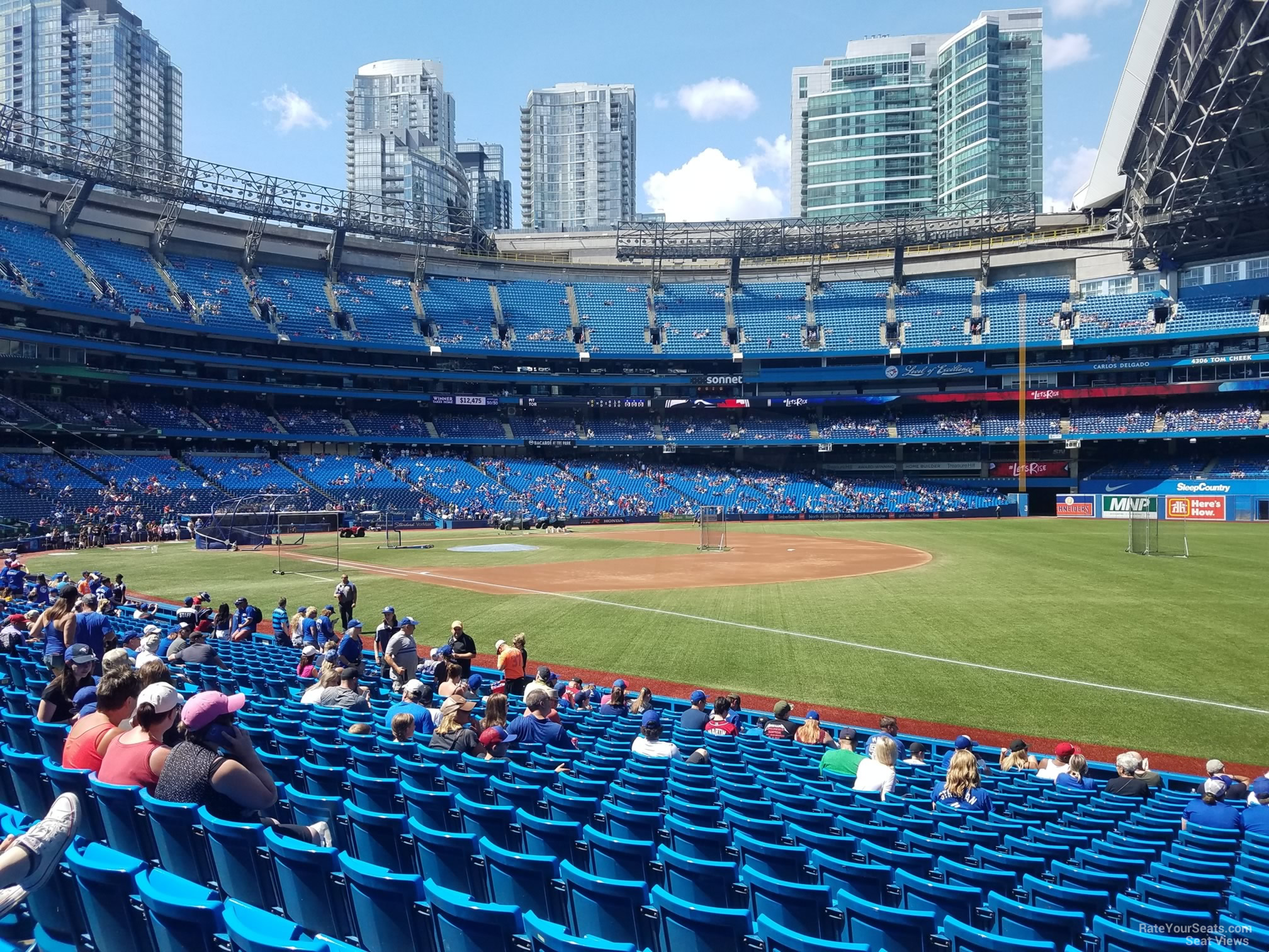 Rogers Centre Section 113B Toronto Blue Jays