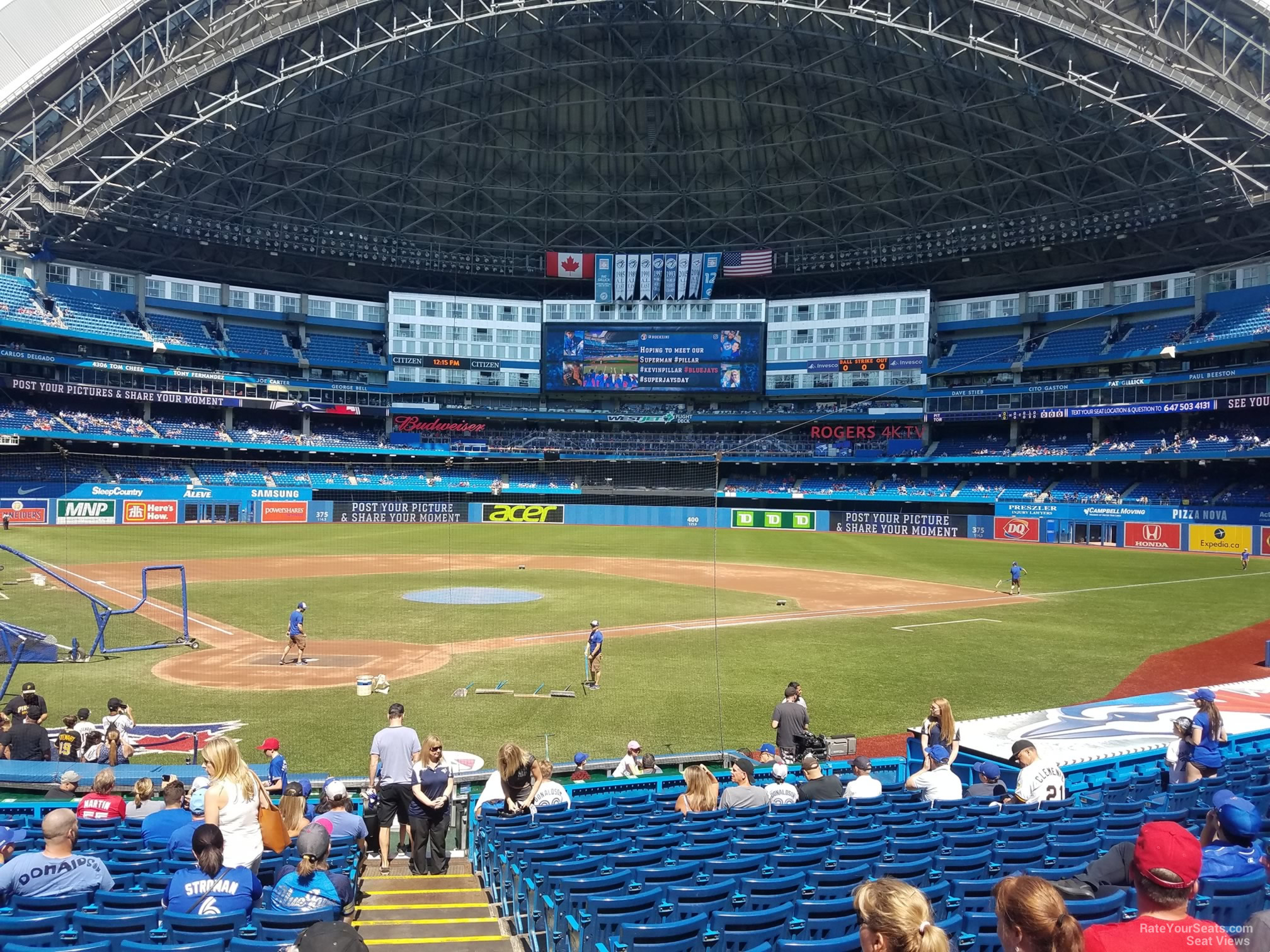 Rogers Centre Section 120 Toronto Blue Jays