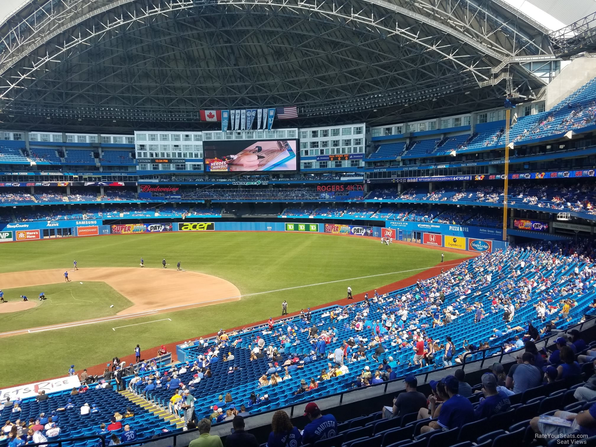 Rogers Centre Section 220 Toronto Blue Jays