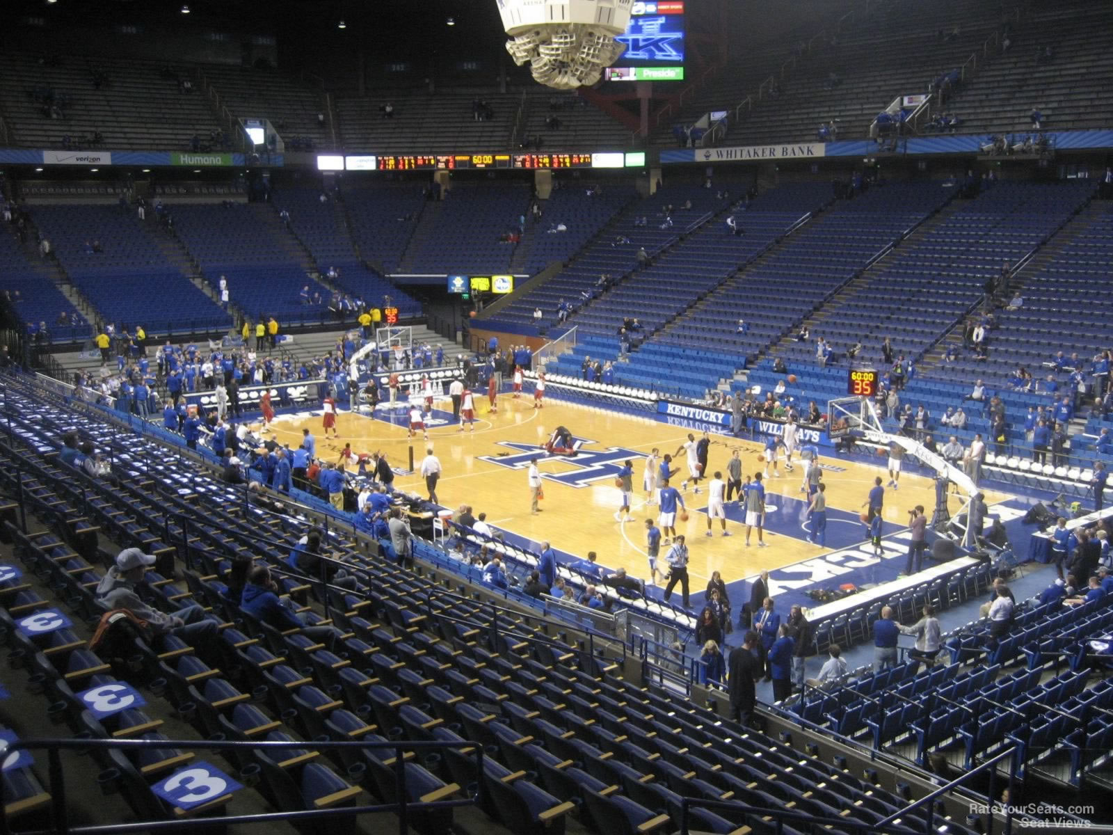 Rupp Arena Seating Chart Seat Numbers