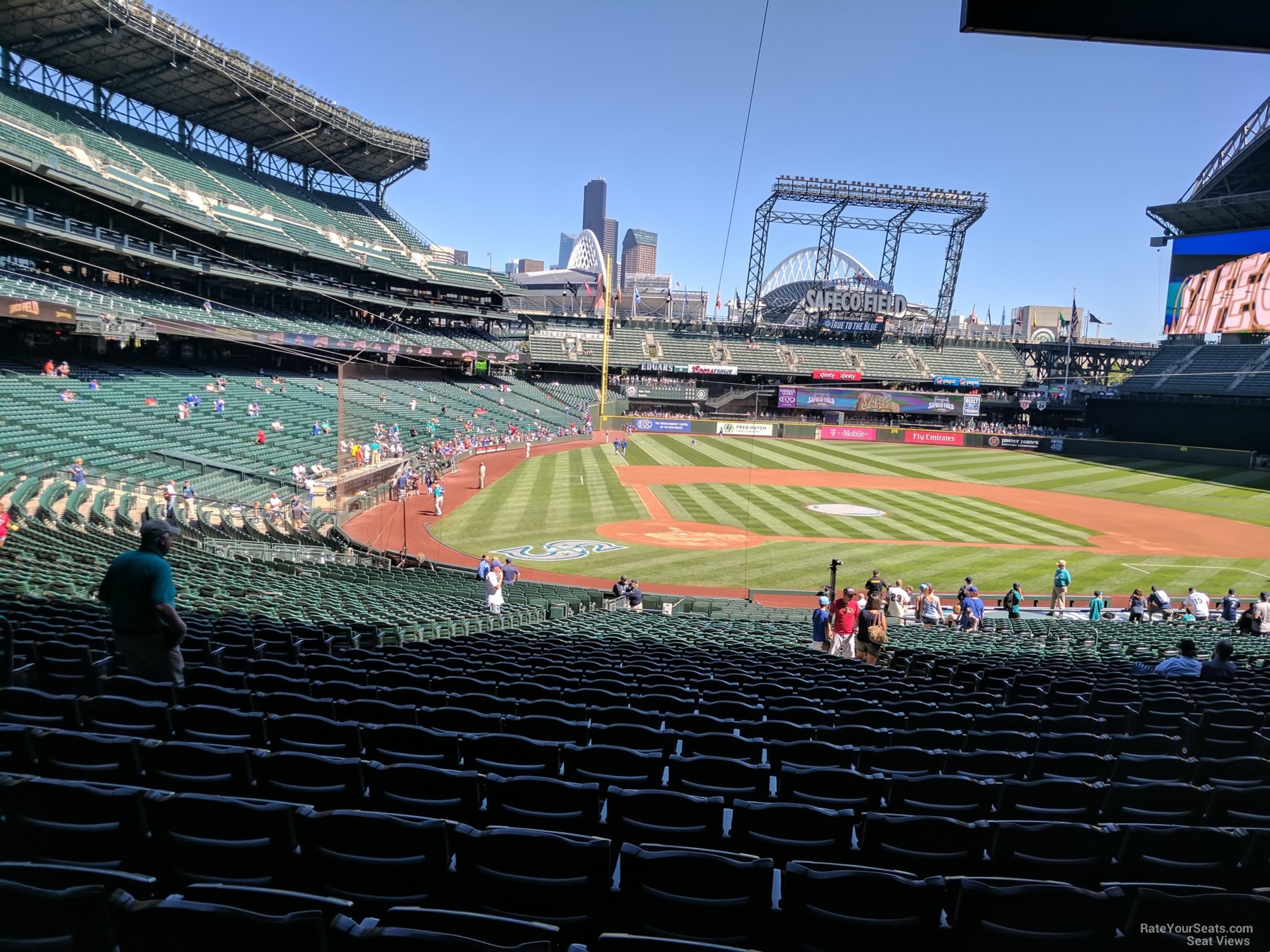 Safeco Field Section 125 Seattle Mariners