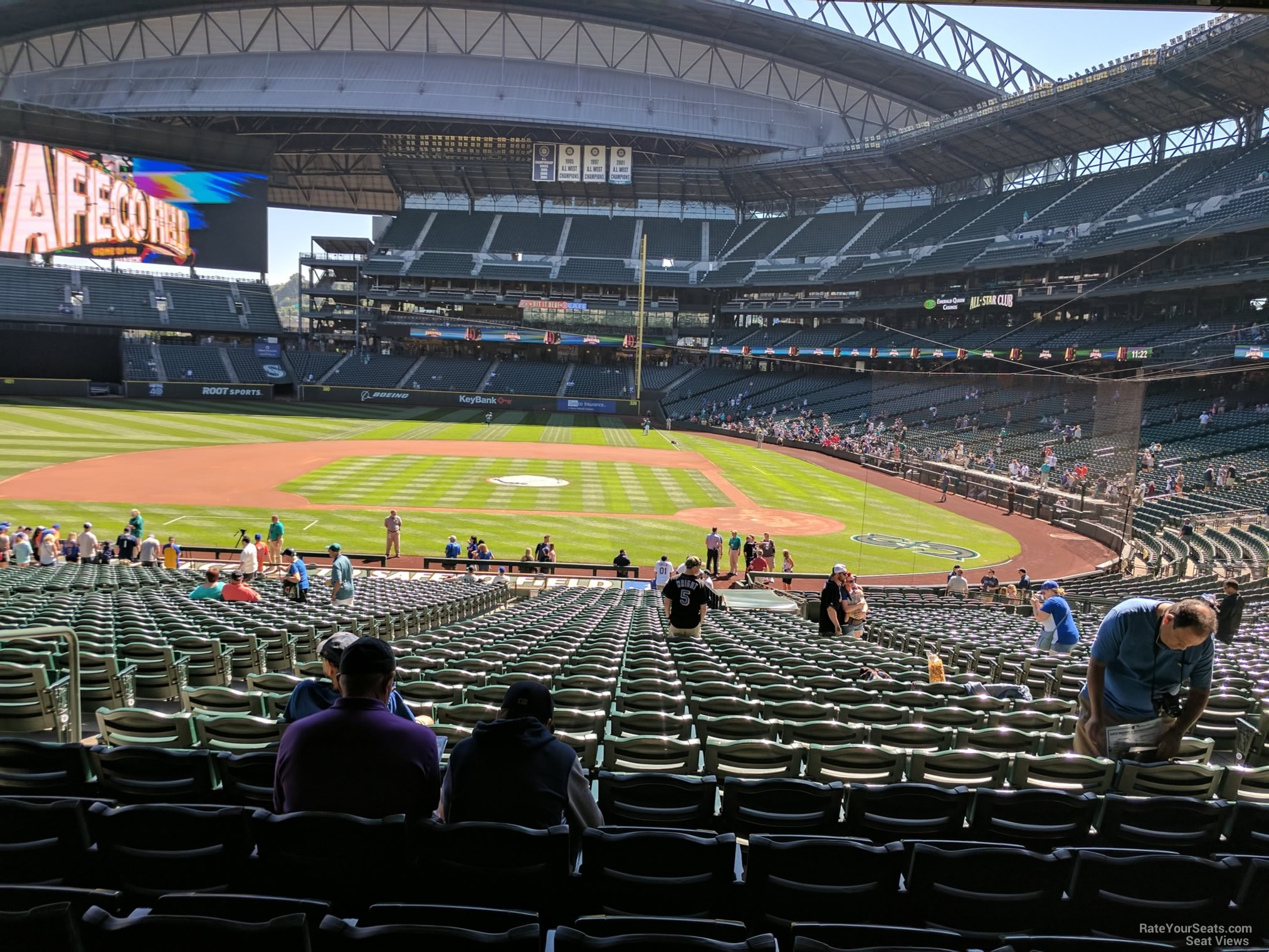 Safeco Field Section 135 Seattle Mariners
