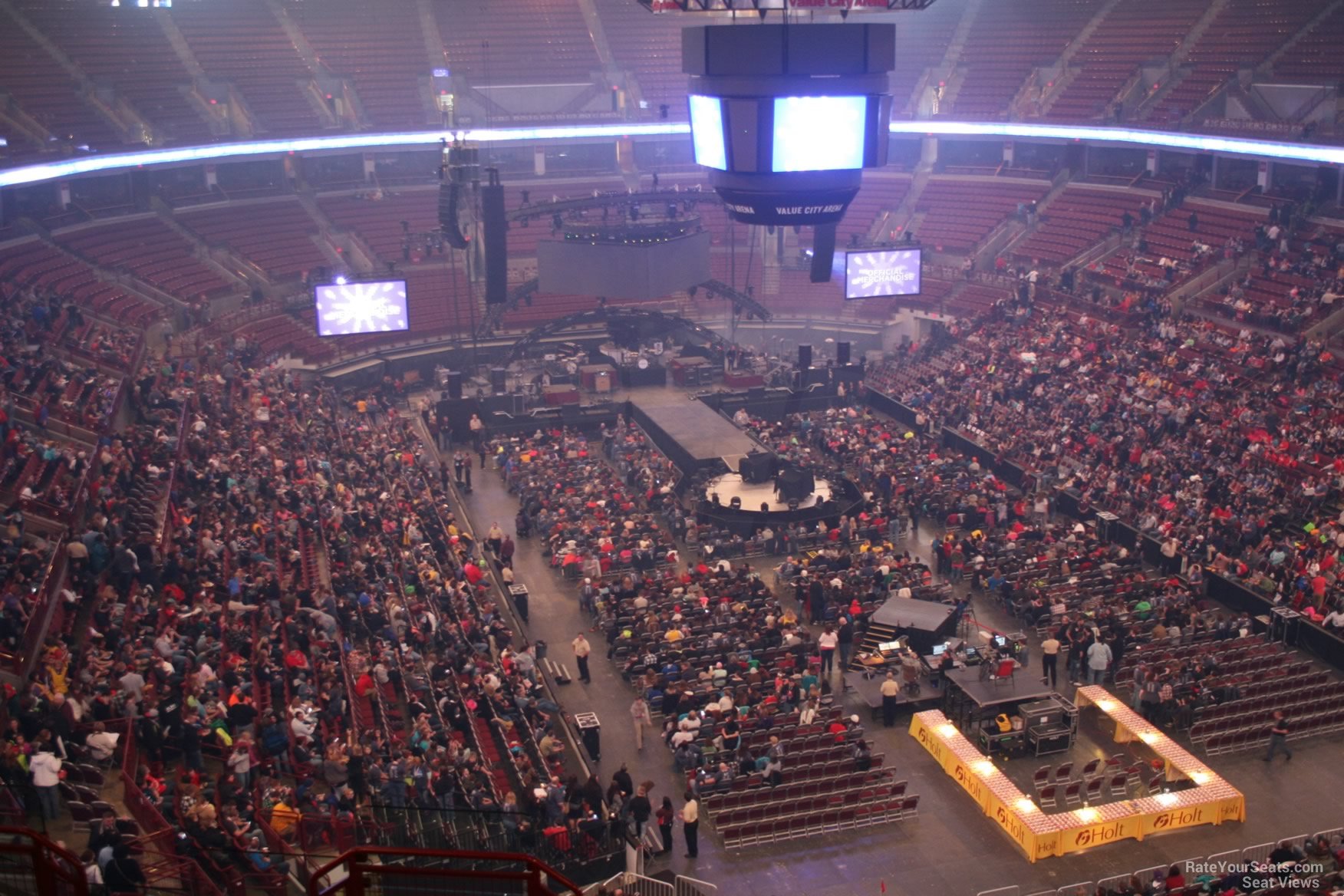 section 333, row j seat view  for concert - schottenstein center
