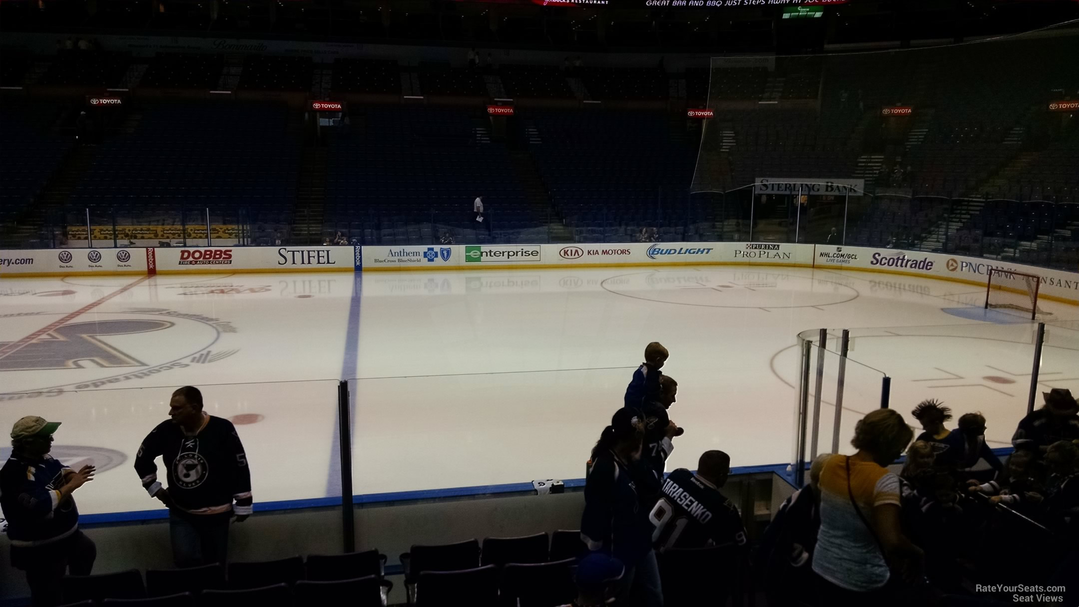 St Louis Blues Rinkside Club All Inclusive