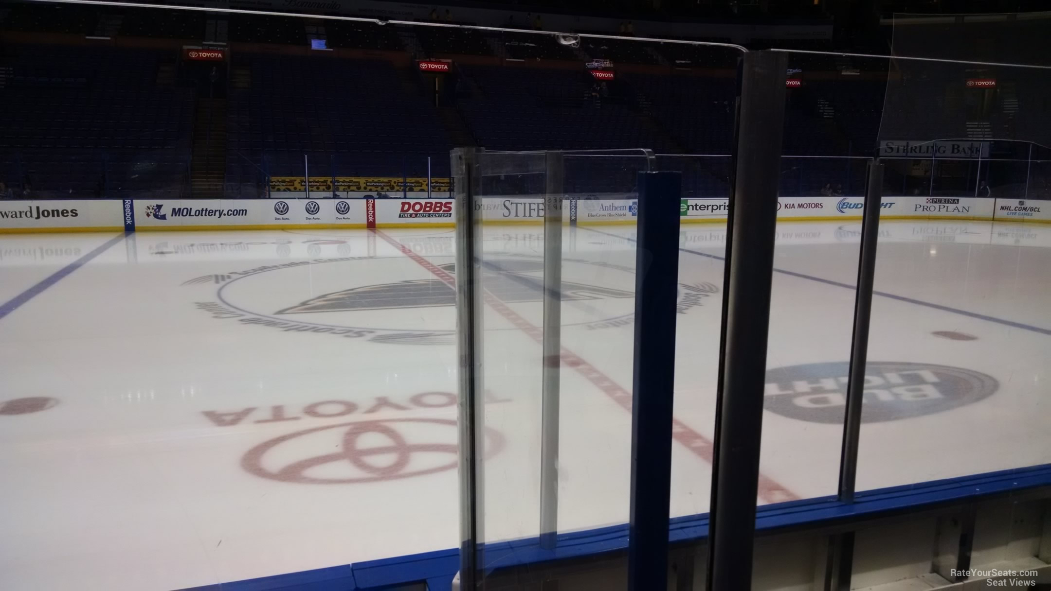 St Louis Blues Rinkside Club All Inclusive