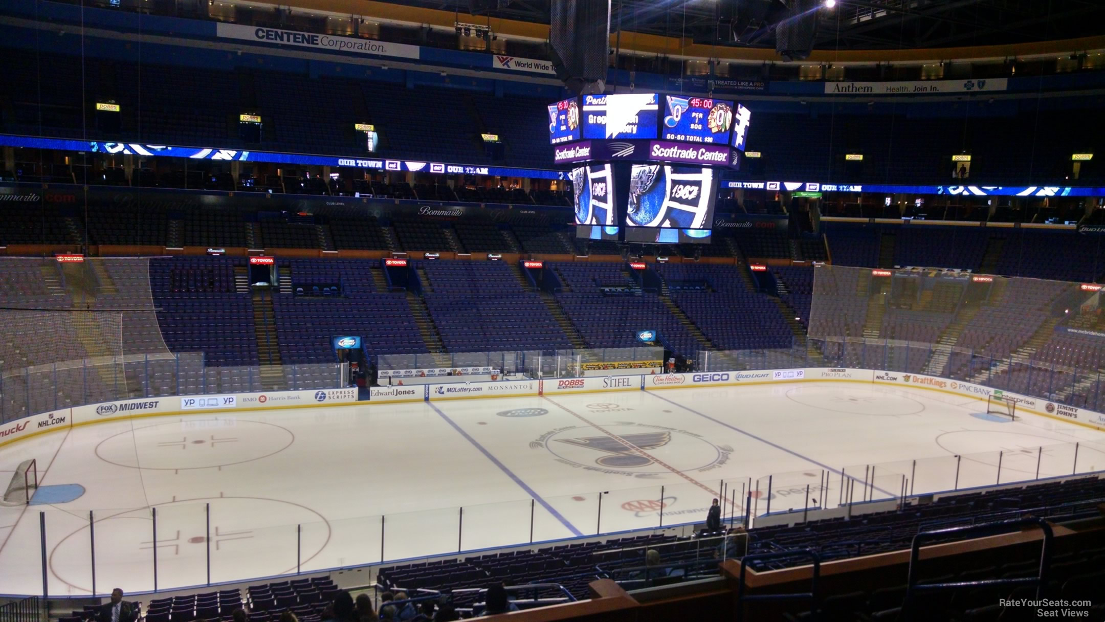 Enterprise Center Club 118 St. Louis Blues