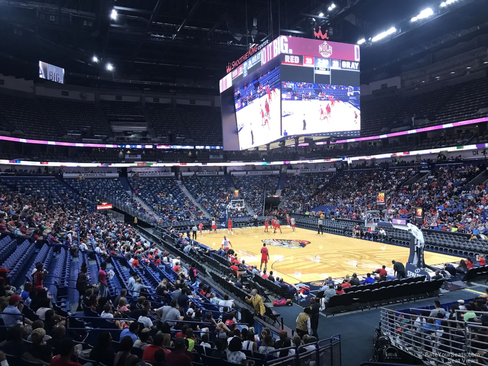 Smoothie King Center Section 109 New Orleans Pelicans