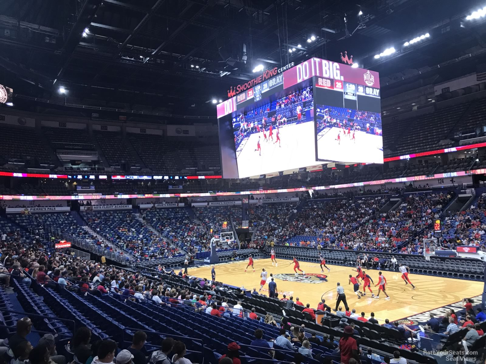 Smoothie King Center Section 110 New Orleans Pelicans