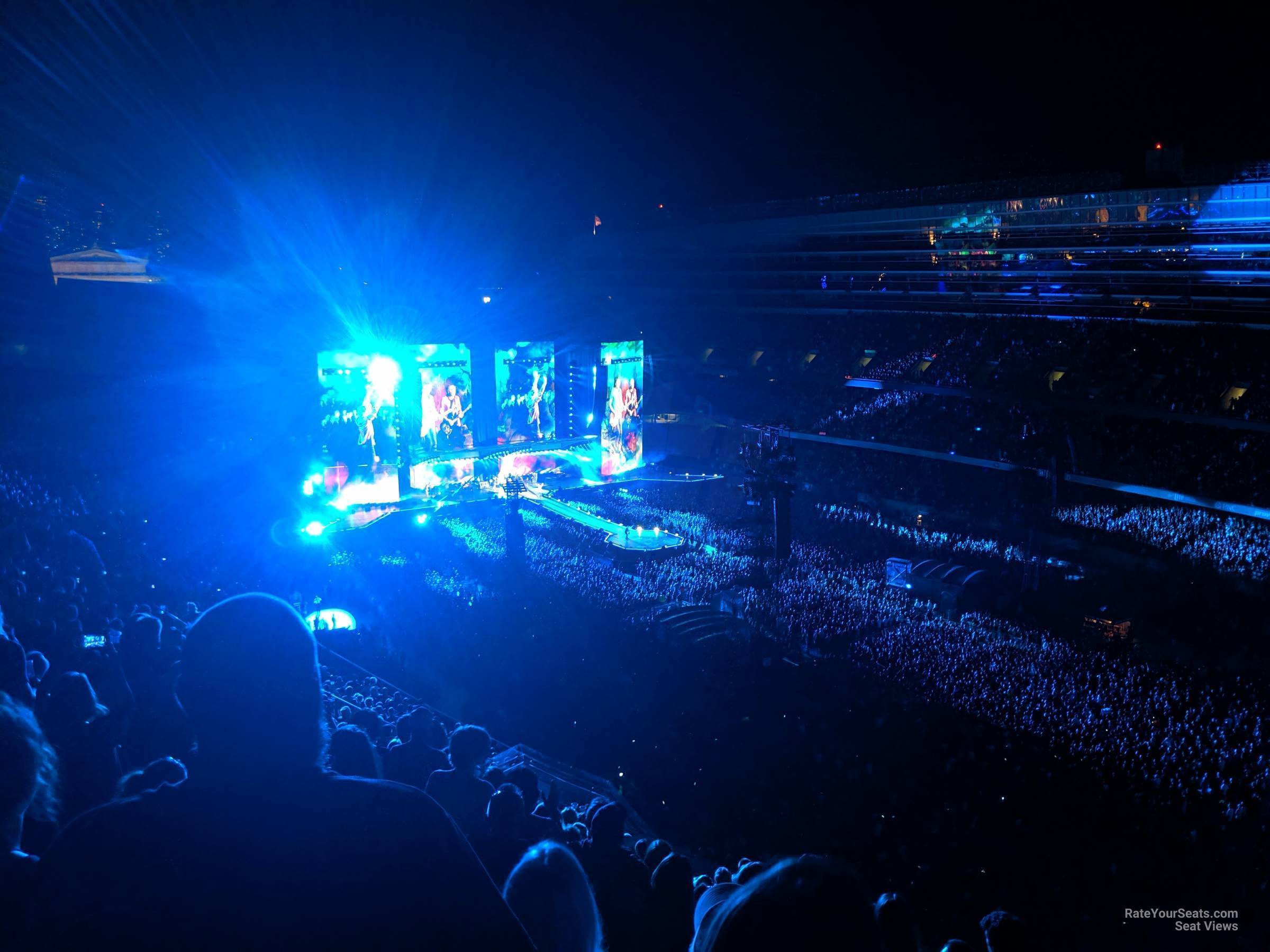 section 430, row 16 seat view  for concert - soldier field