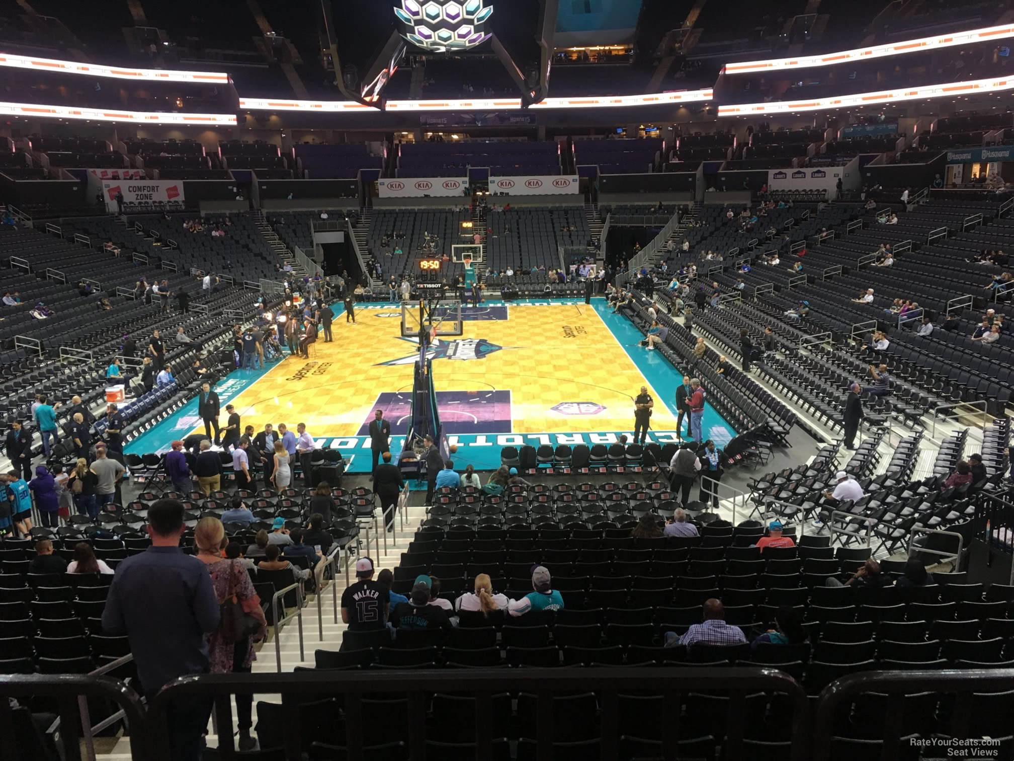 Spectrum Center Section 117 Charlotte