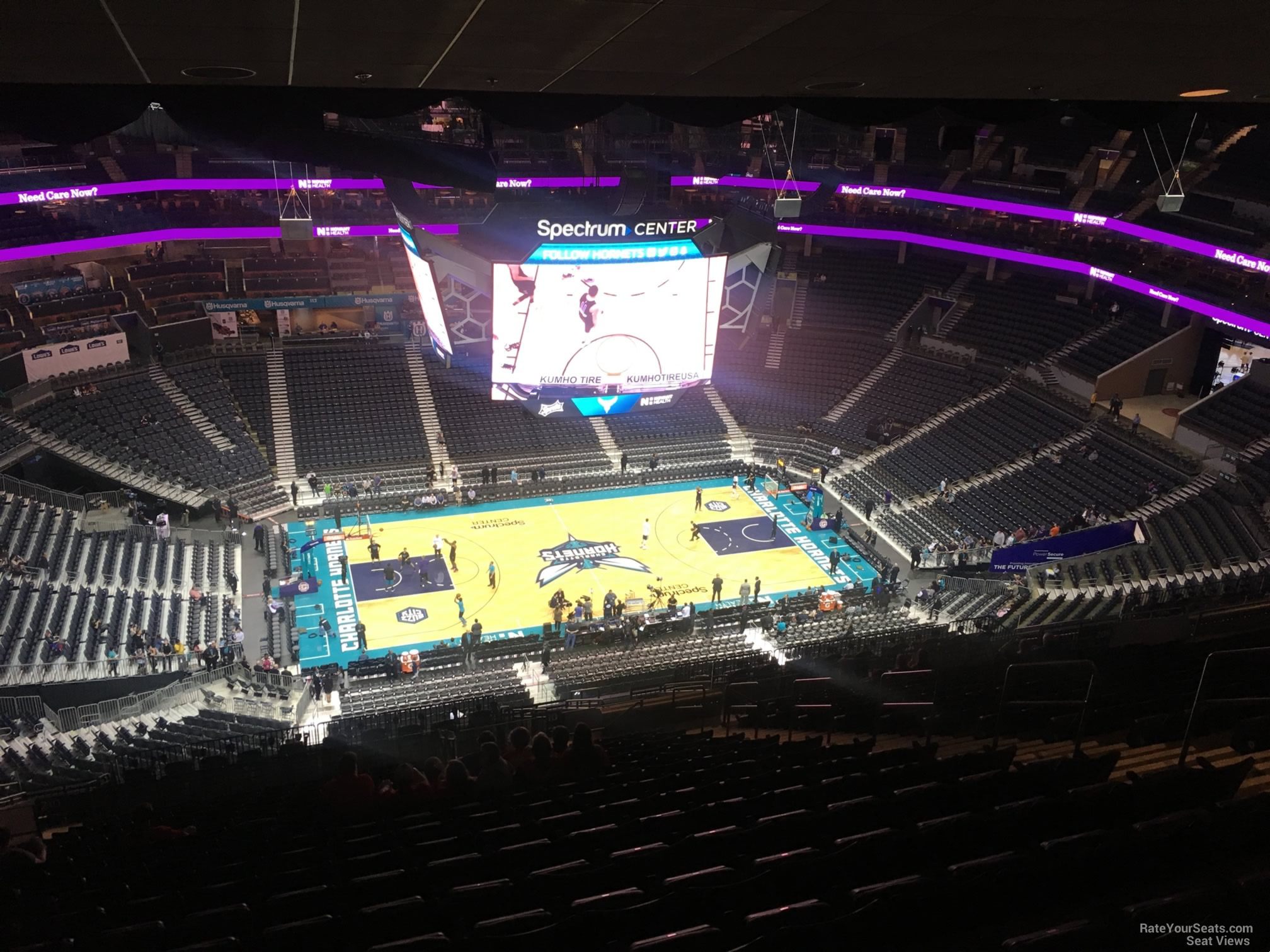 Spectrum Center Section 210 Charlotte