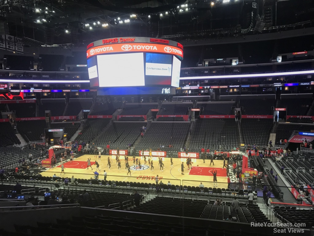 premier 13 seat view  for basketball - crypto.com arena