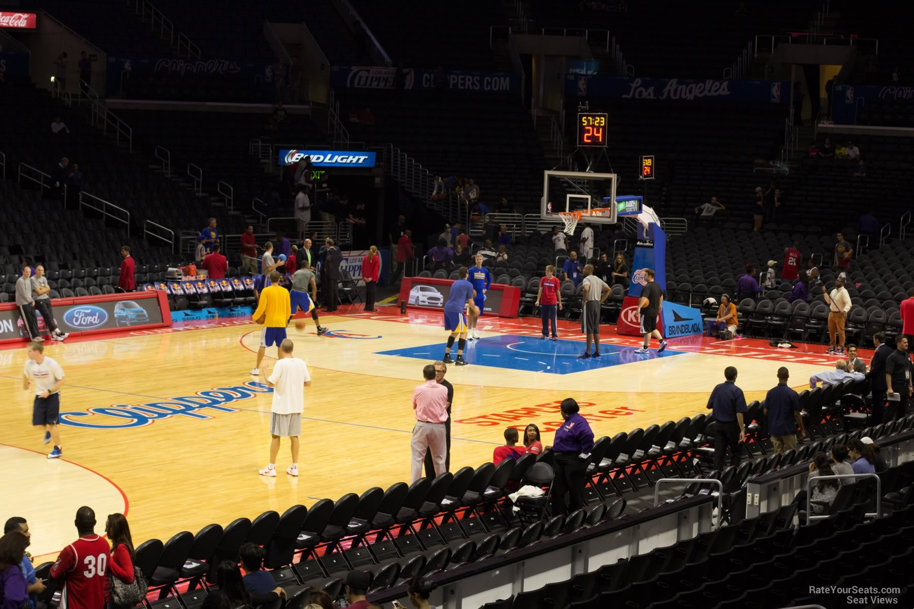 Staples Center Section 114 - Clippers/Lakers - RateYourSeats.com1800 x 1200