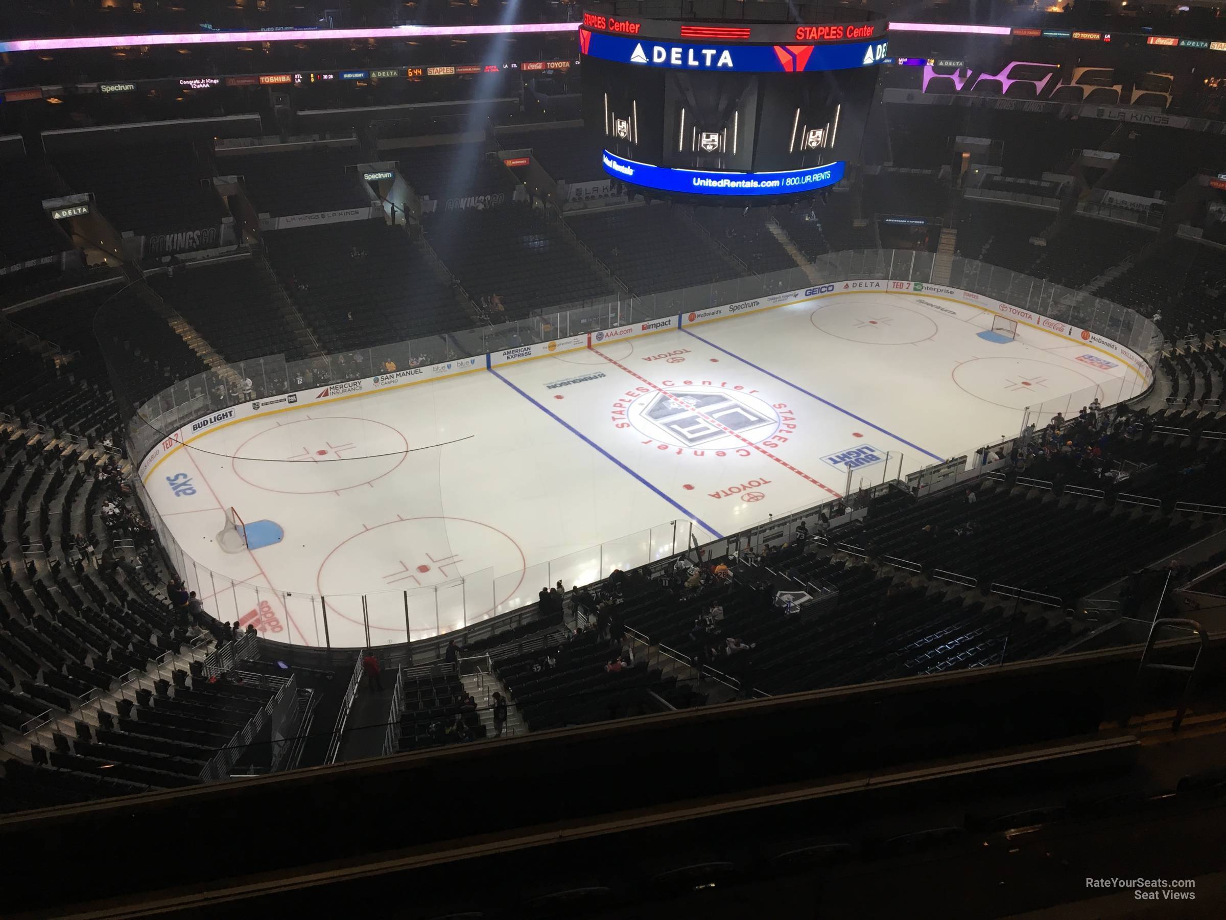 section 304, row 7 seat view  for hockey - crypto.com arena
