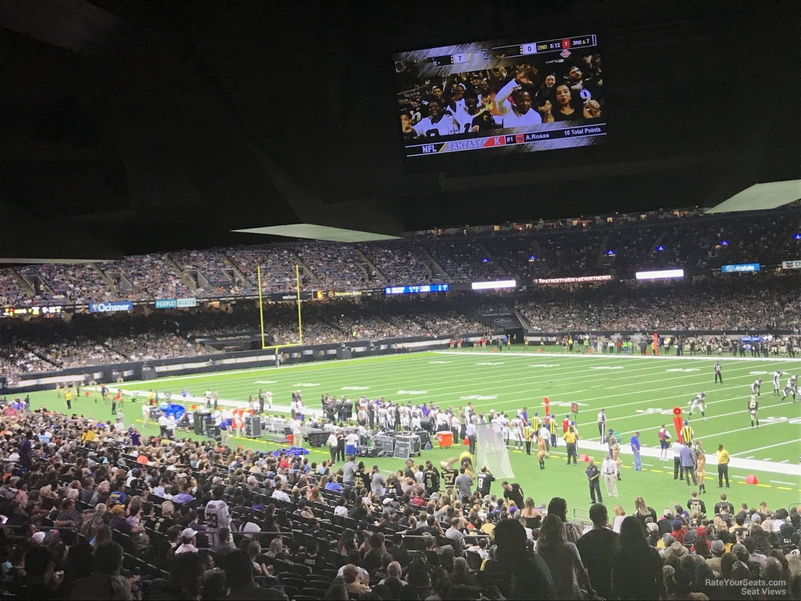 Superdome Section 119 New Orleans Saints