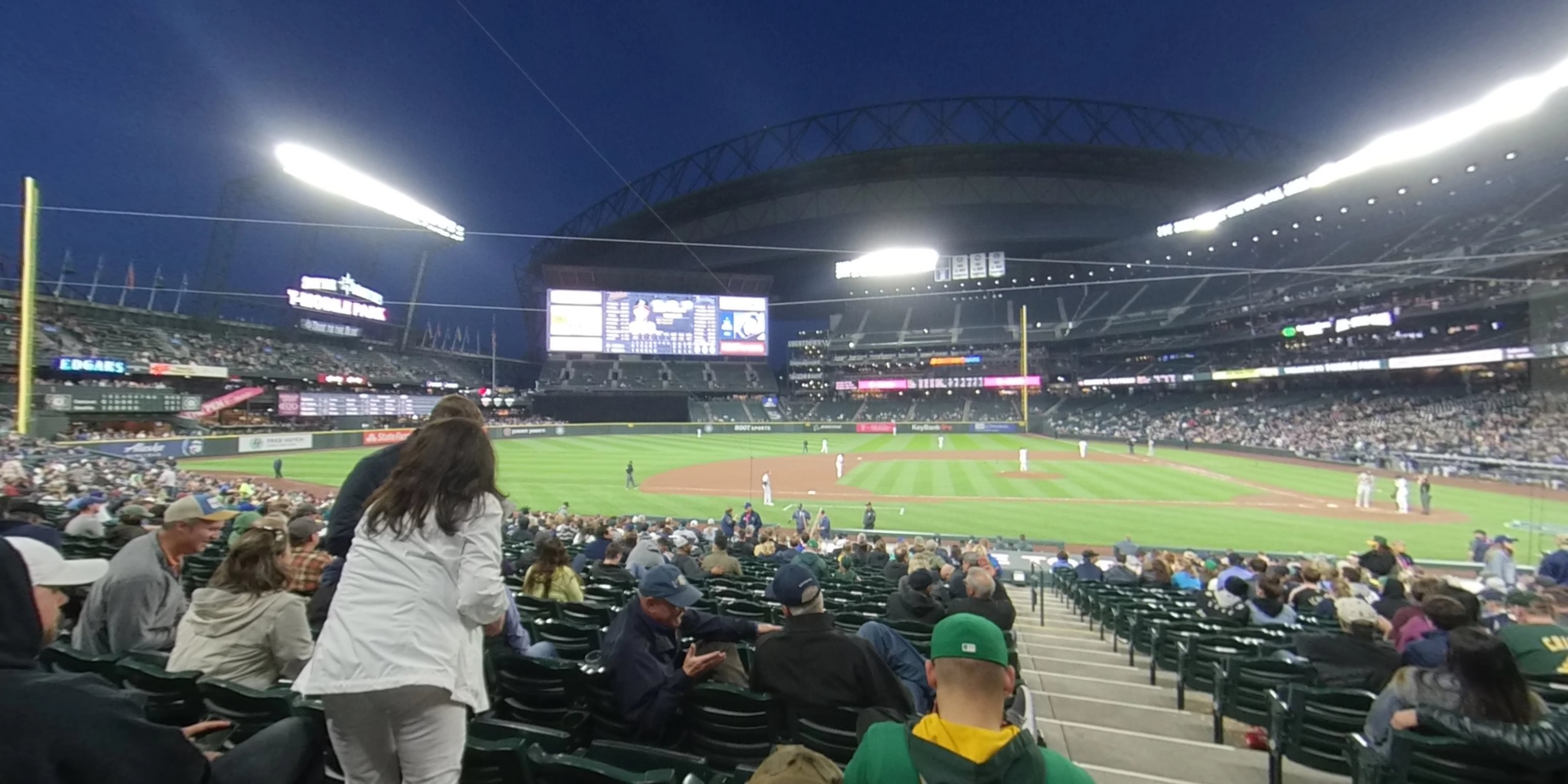 section 137 panoramic seat view  for baseball - t-mobile park