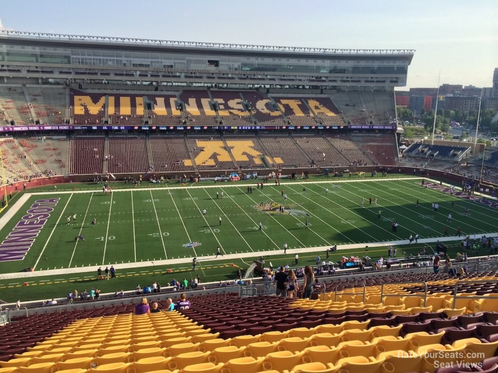 Tcf Stadium Seating Chart