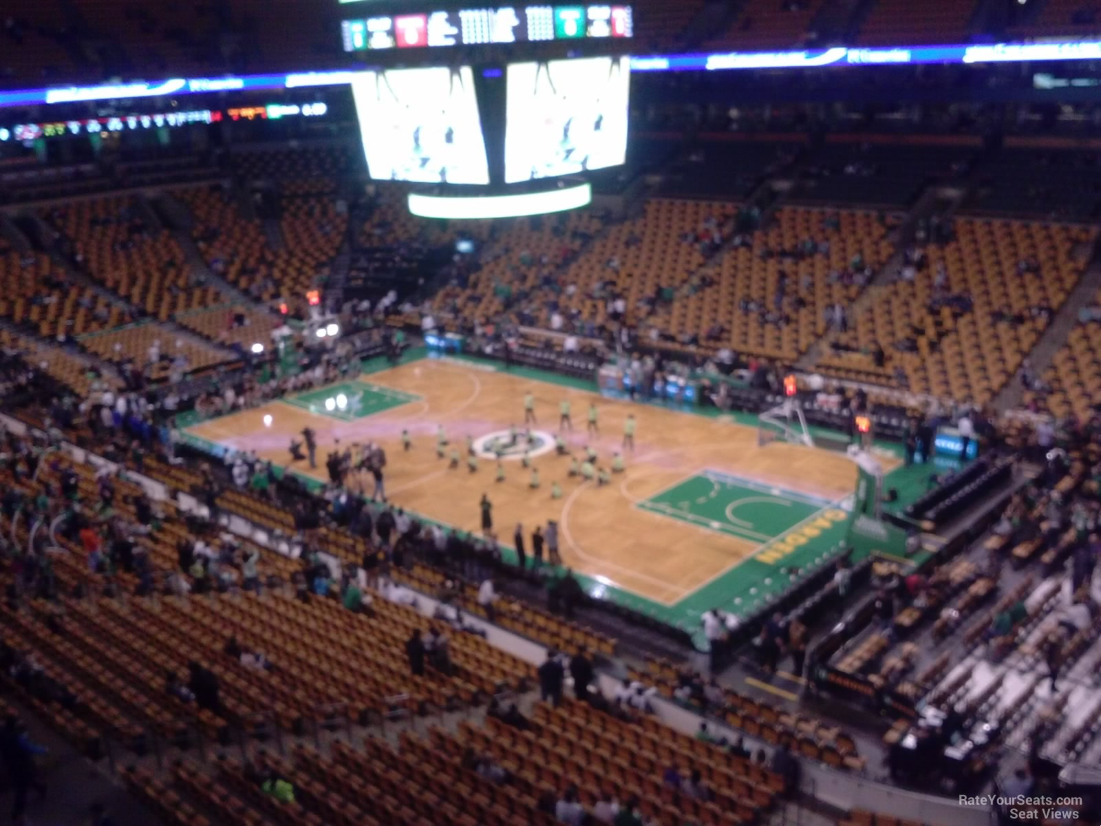 TD Garden Section 312 Boston Celtics