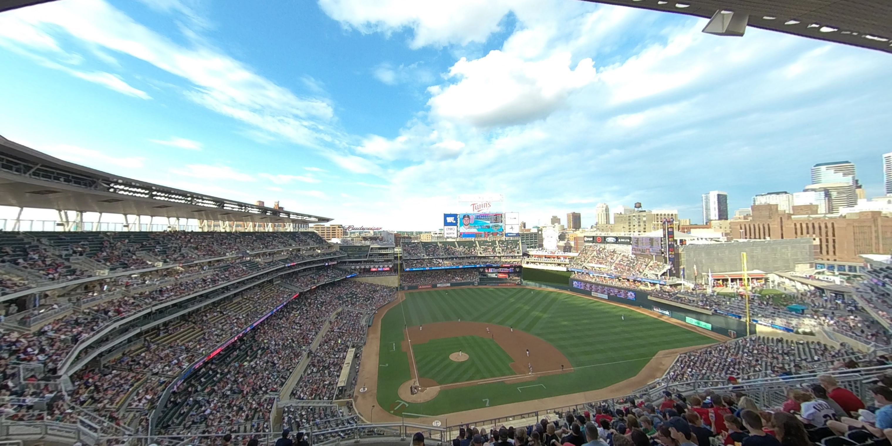 section 311 panoramic seat view  - target field
