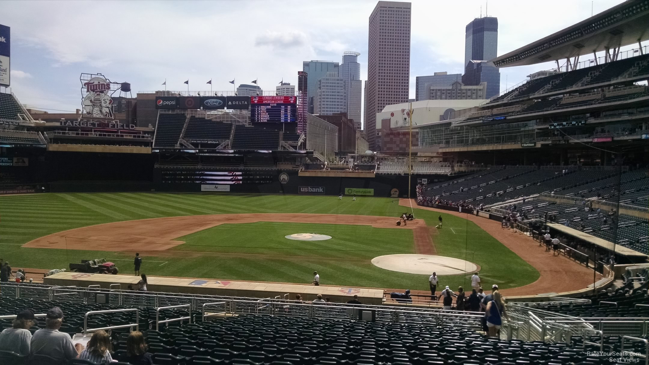 Target Field Section 118 - RateYourSeats.com