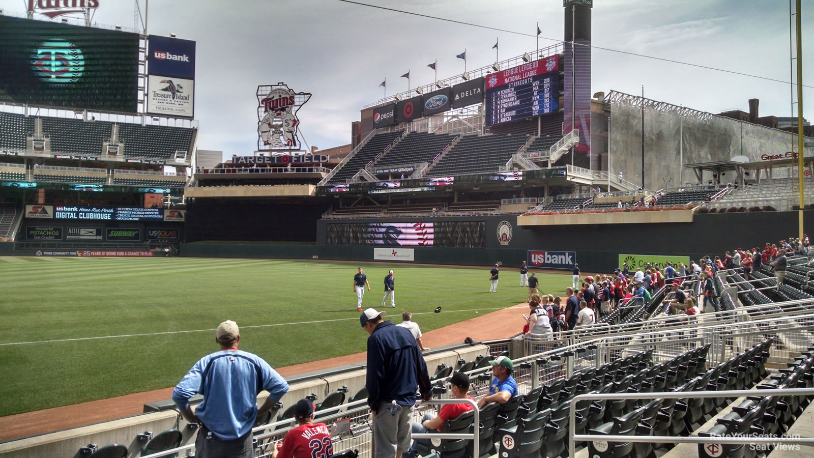 Target Field Section 2 - RateYourSeats.com