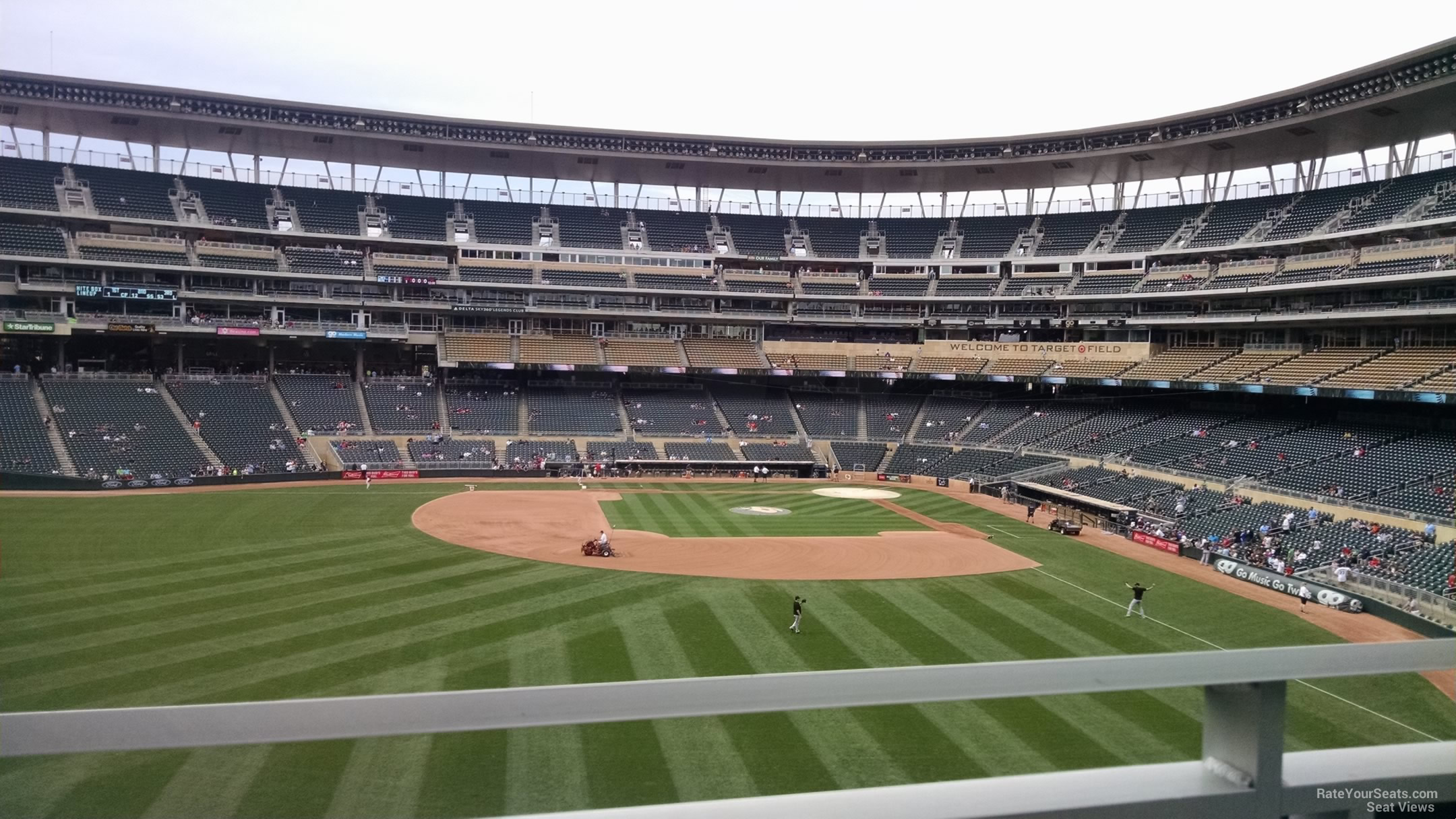 Terrace Level Outfield Target Field Baseball Seating