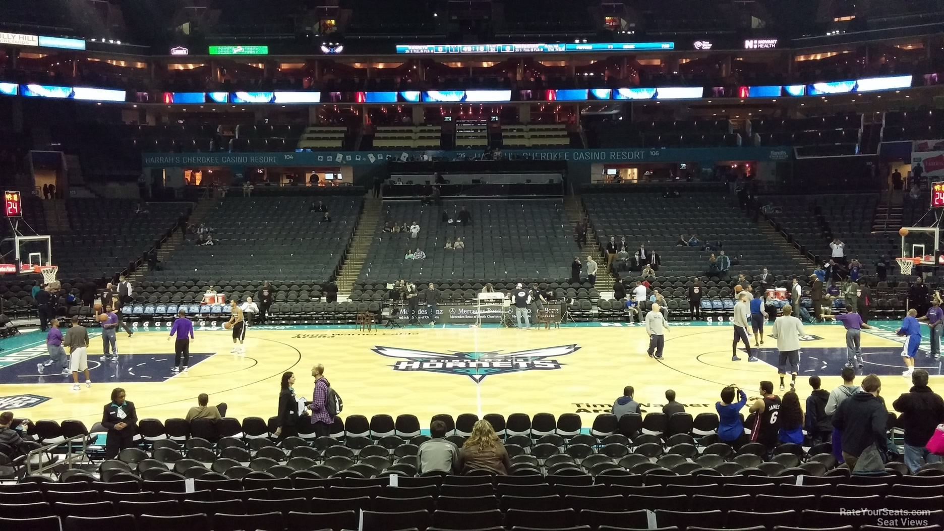 Spectrum Center Seating Chart Charlotte Hornets