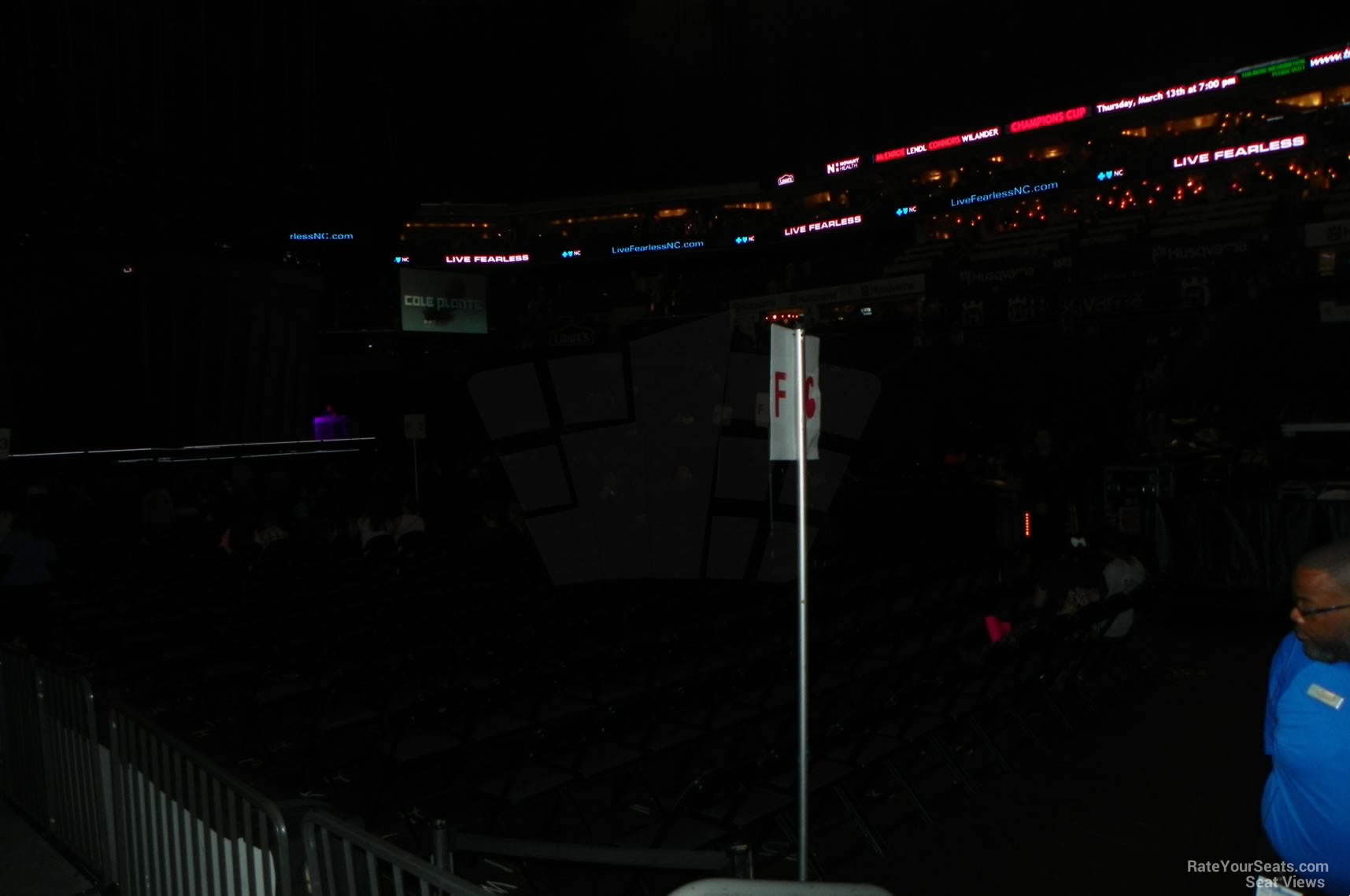 Spectrum Center Section 104 Concert Seating