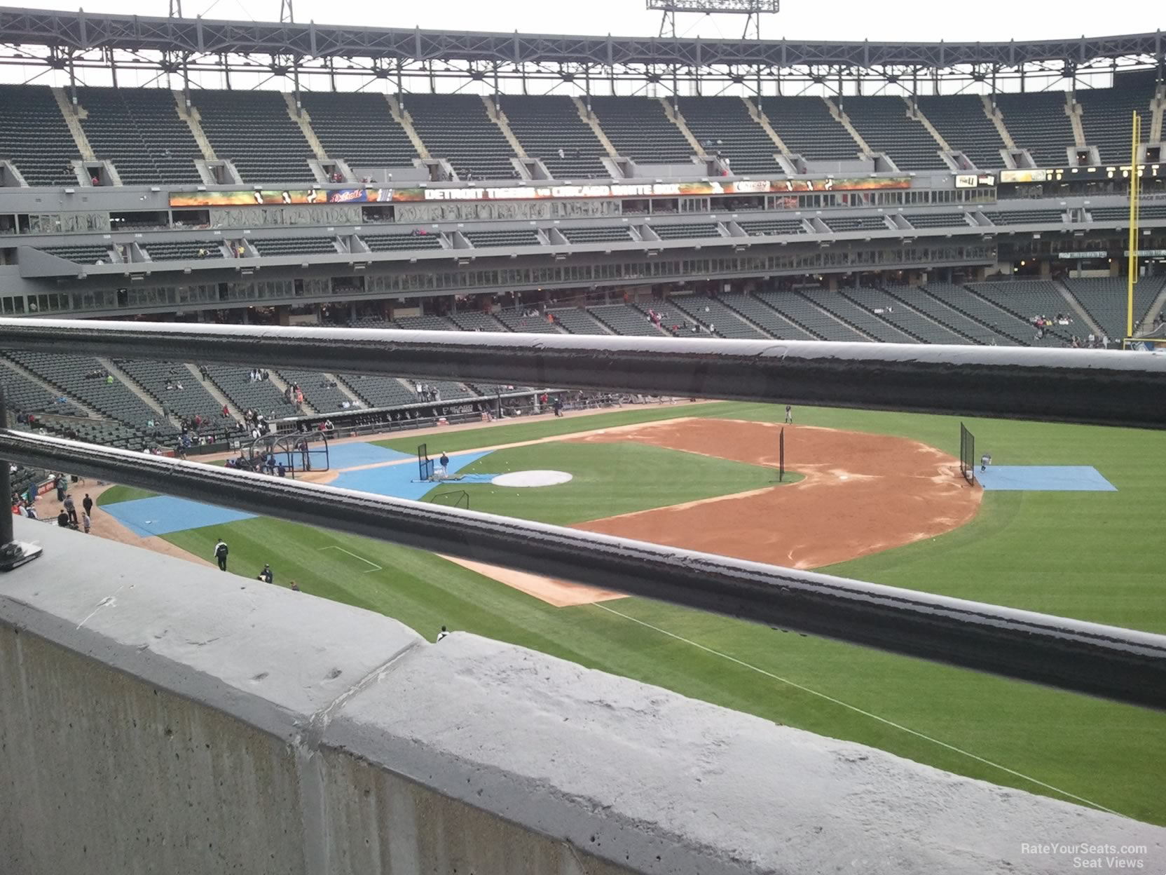 U.S. Cellular Field Section 314 Seat View: Row 1, Seat(s) 16 U.S. Cellular Field Section 314 Seat View: Row 1, Seat(s) 16